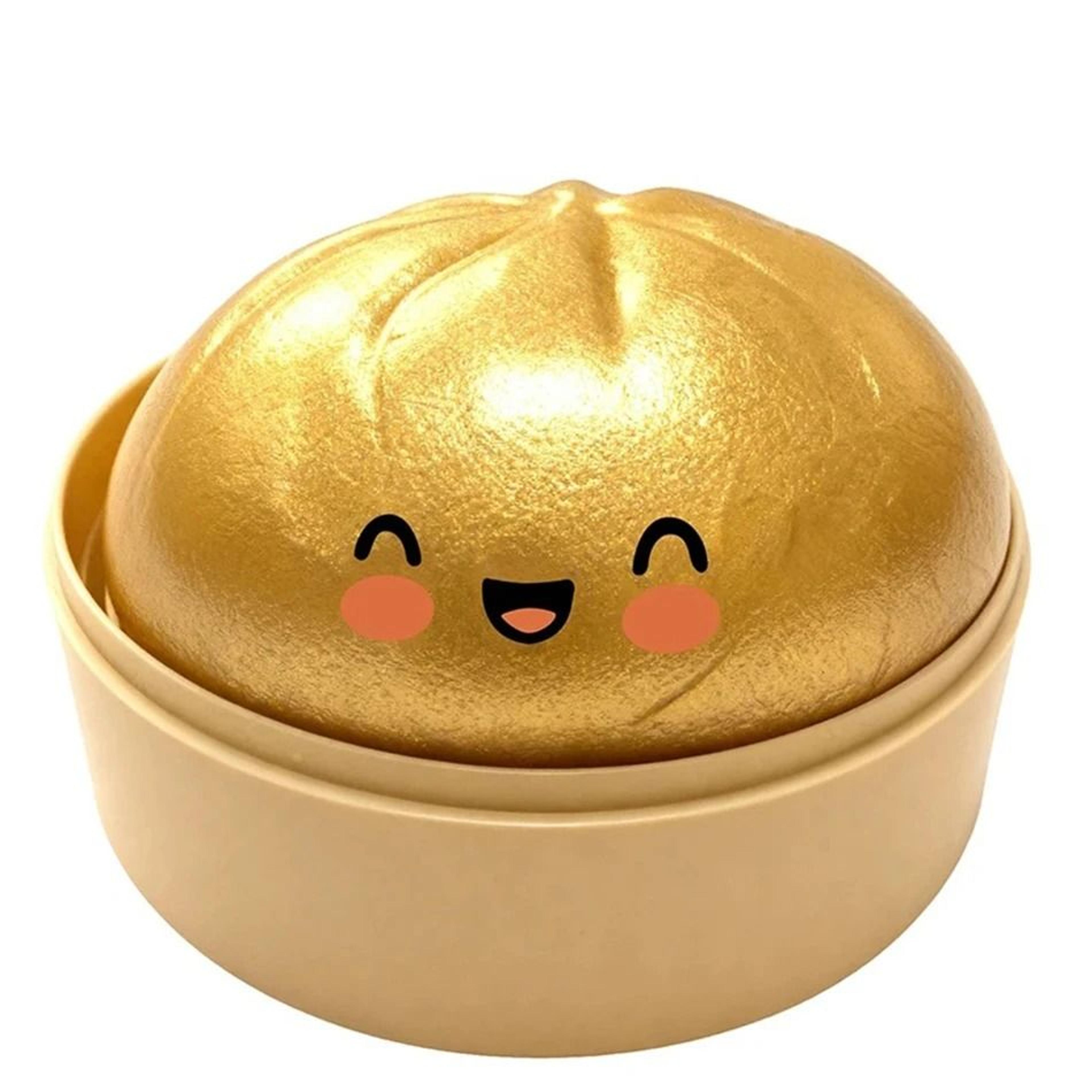realistic dumpling squishy toy slow rebound squeeze fidget stress ball