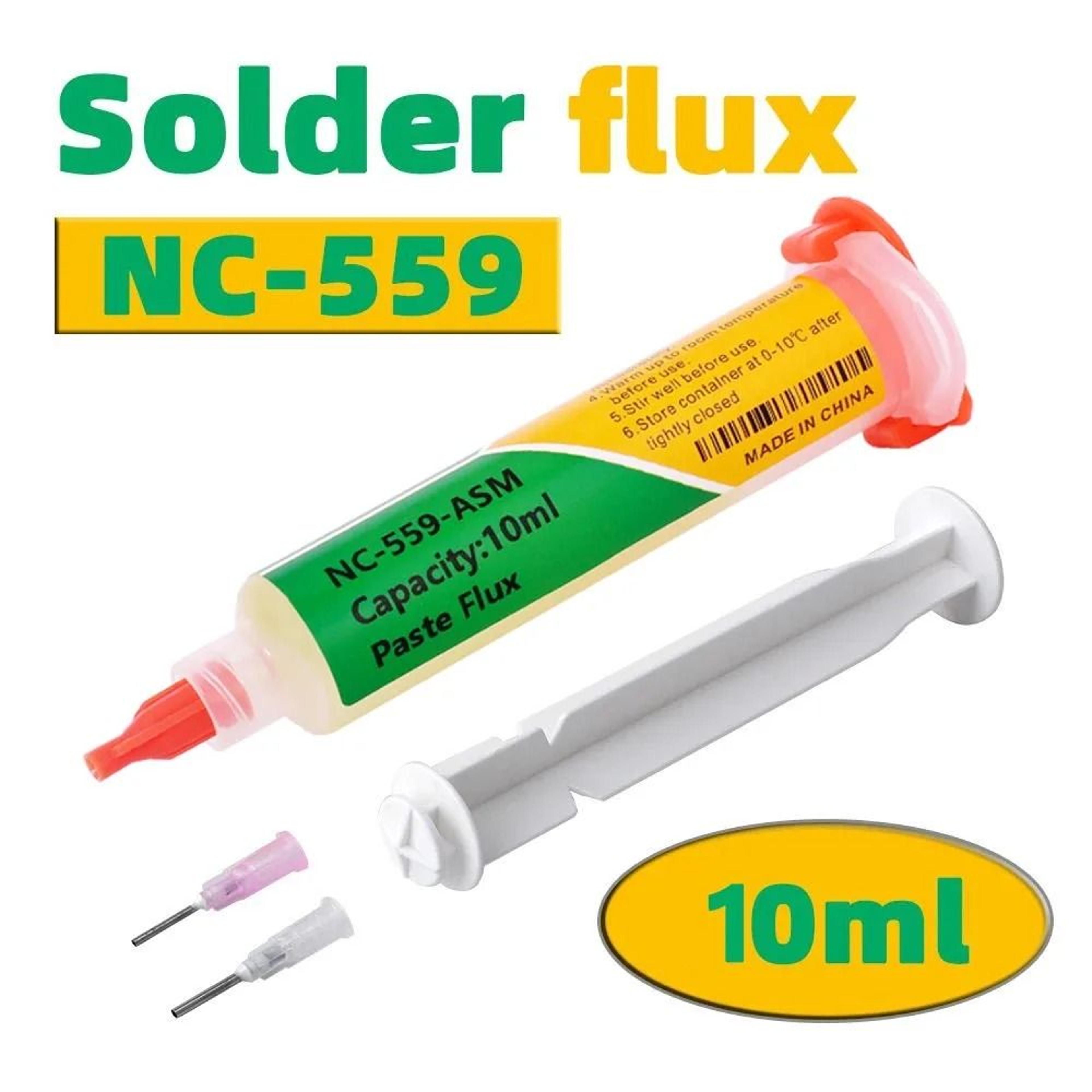 kek 559 rosin flux solder paste syringe for electronics soldering