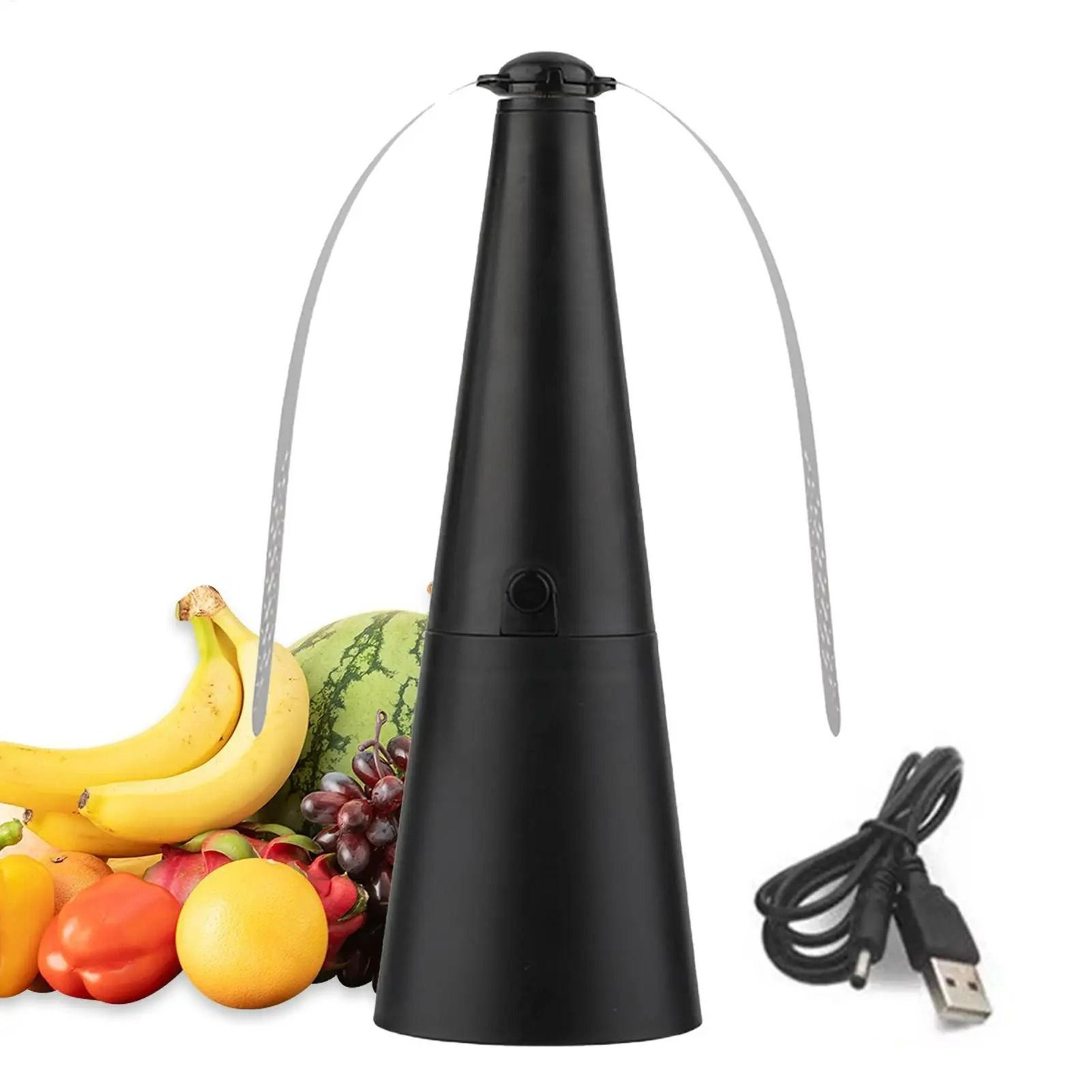 usb automatic fly repellent fan rotating table food protector for indoor and outdoor dining