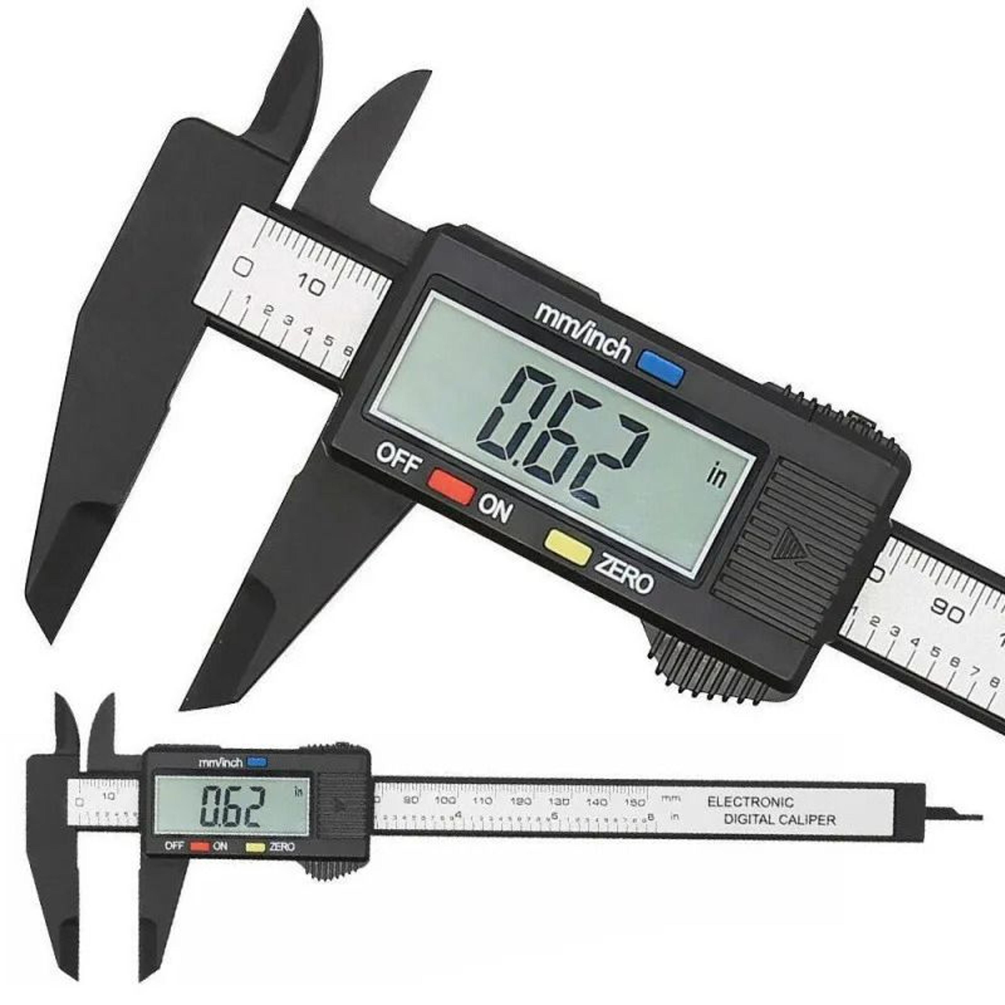 digital caliper carbon fiber precision measuring tool