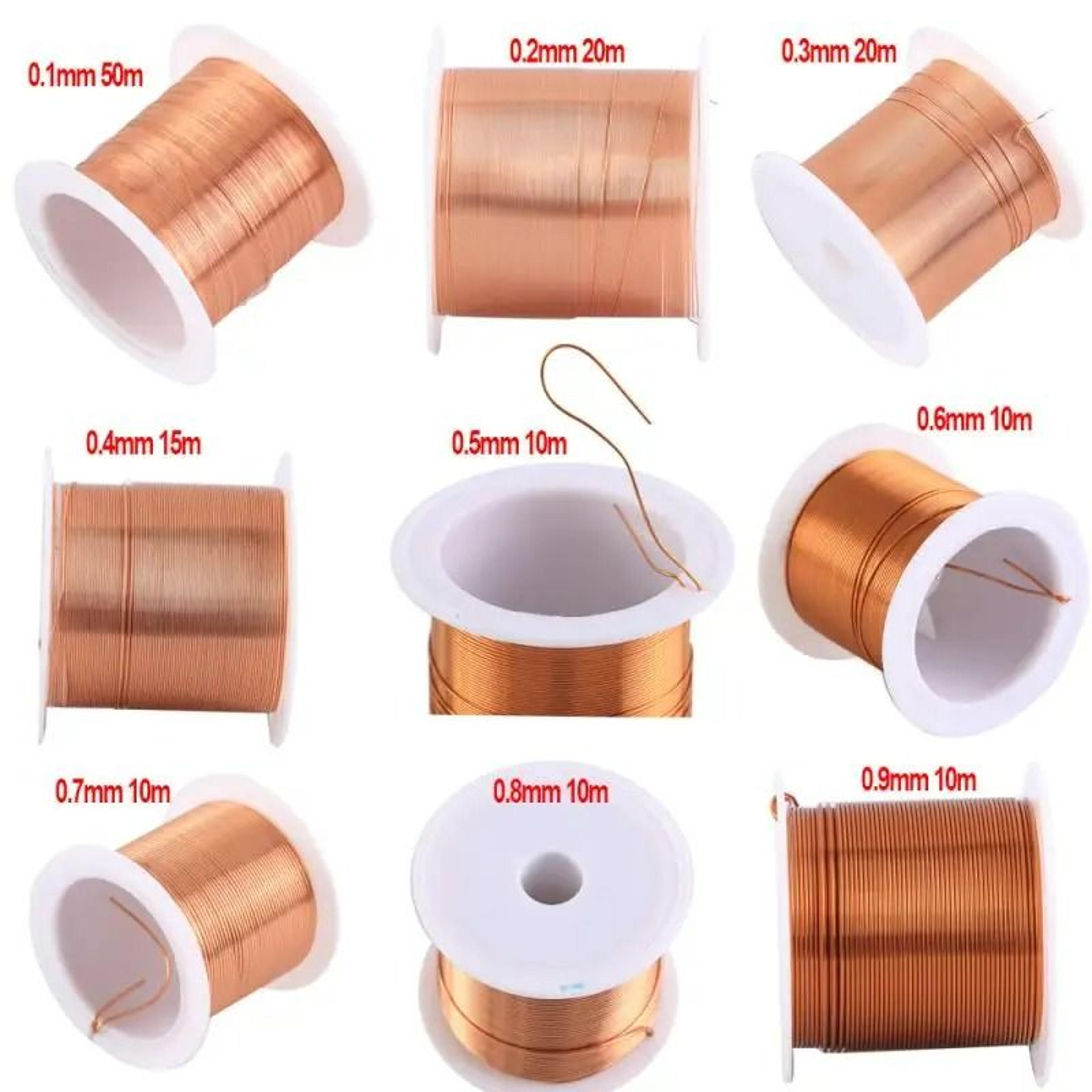 enameled copper magnet wire for coil winding and electronics