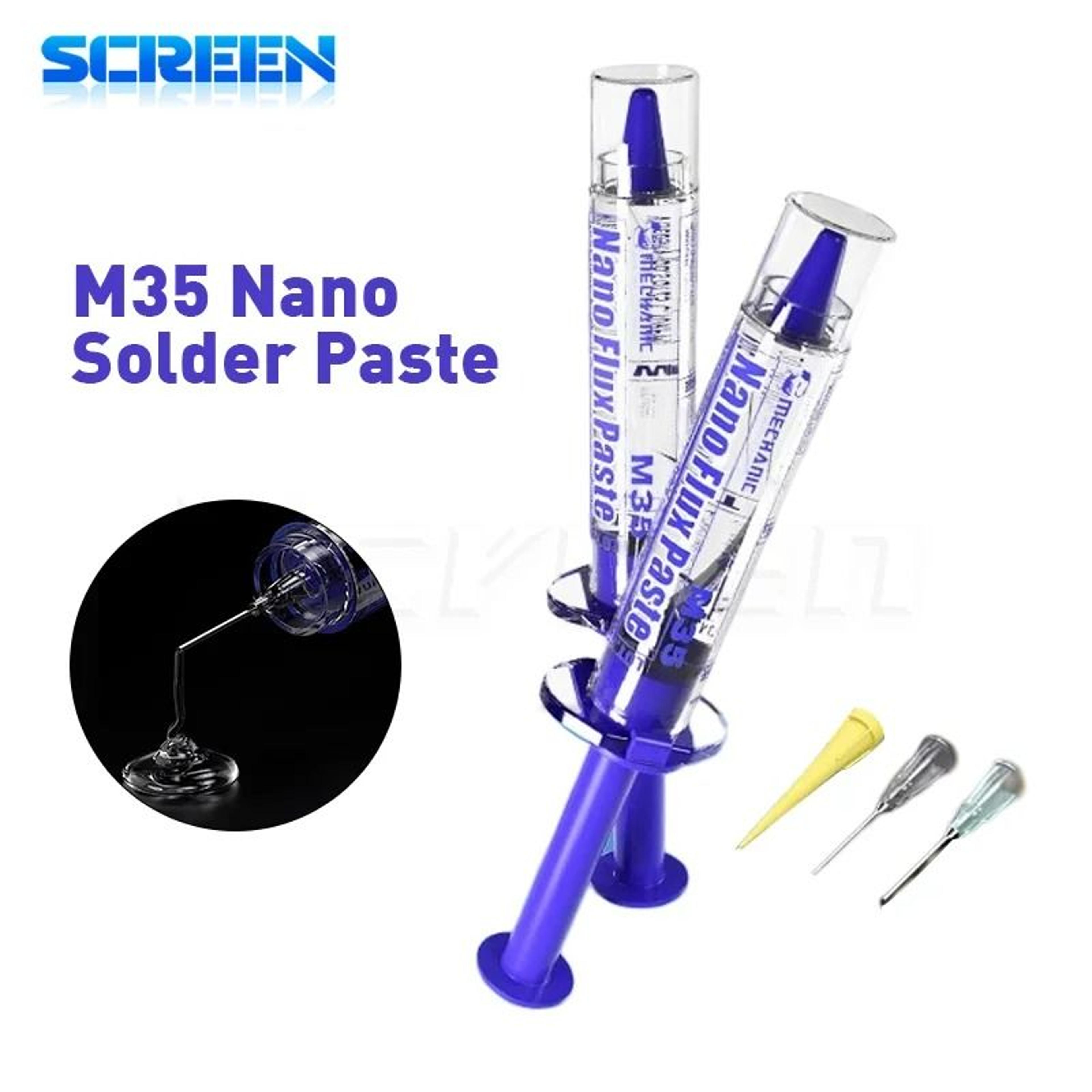 mechanic m35 precision nano flux paste for pcb bga electronics repair