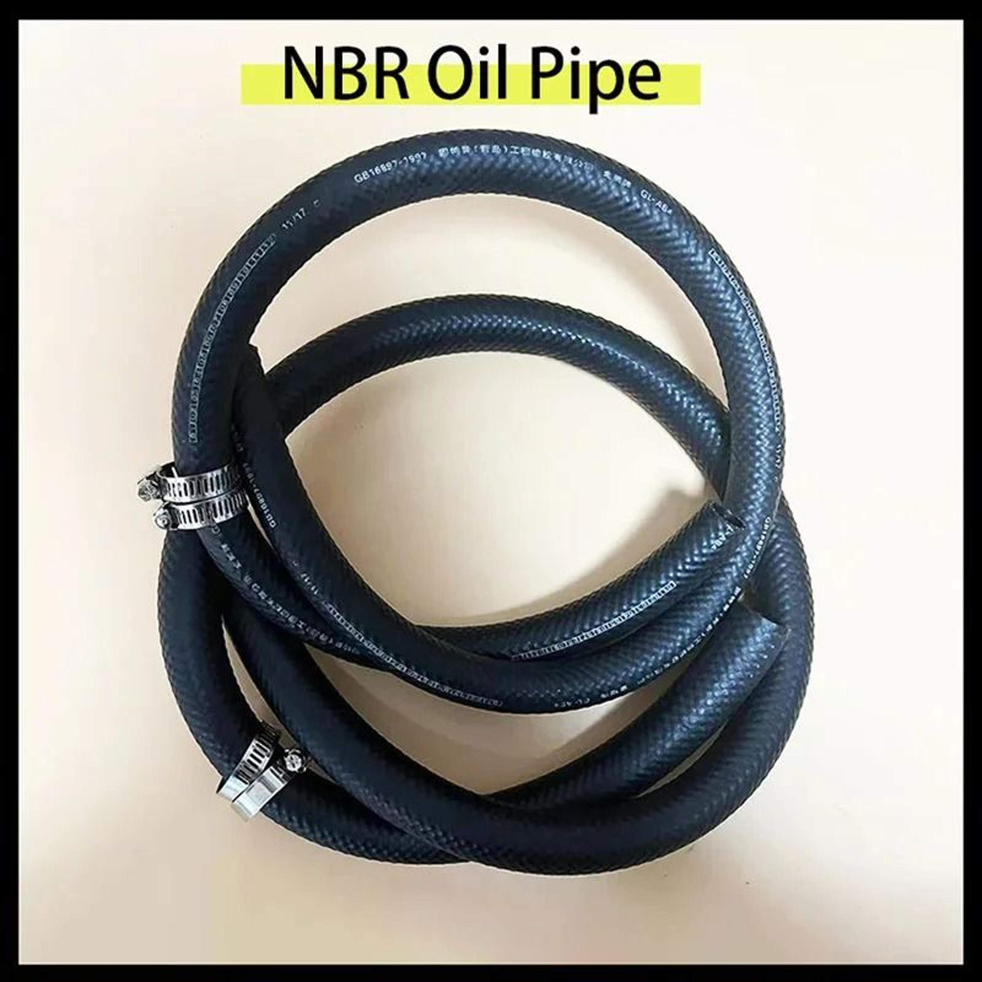 nbr fuel hose oil resistant flexible rubber tube for petrol and diesel