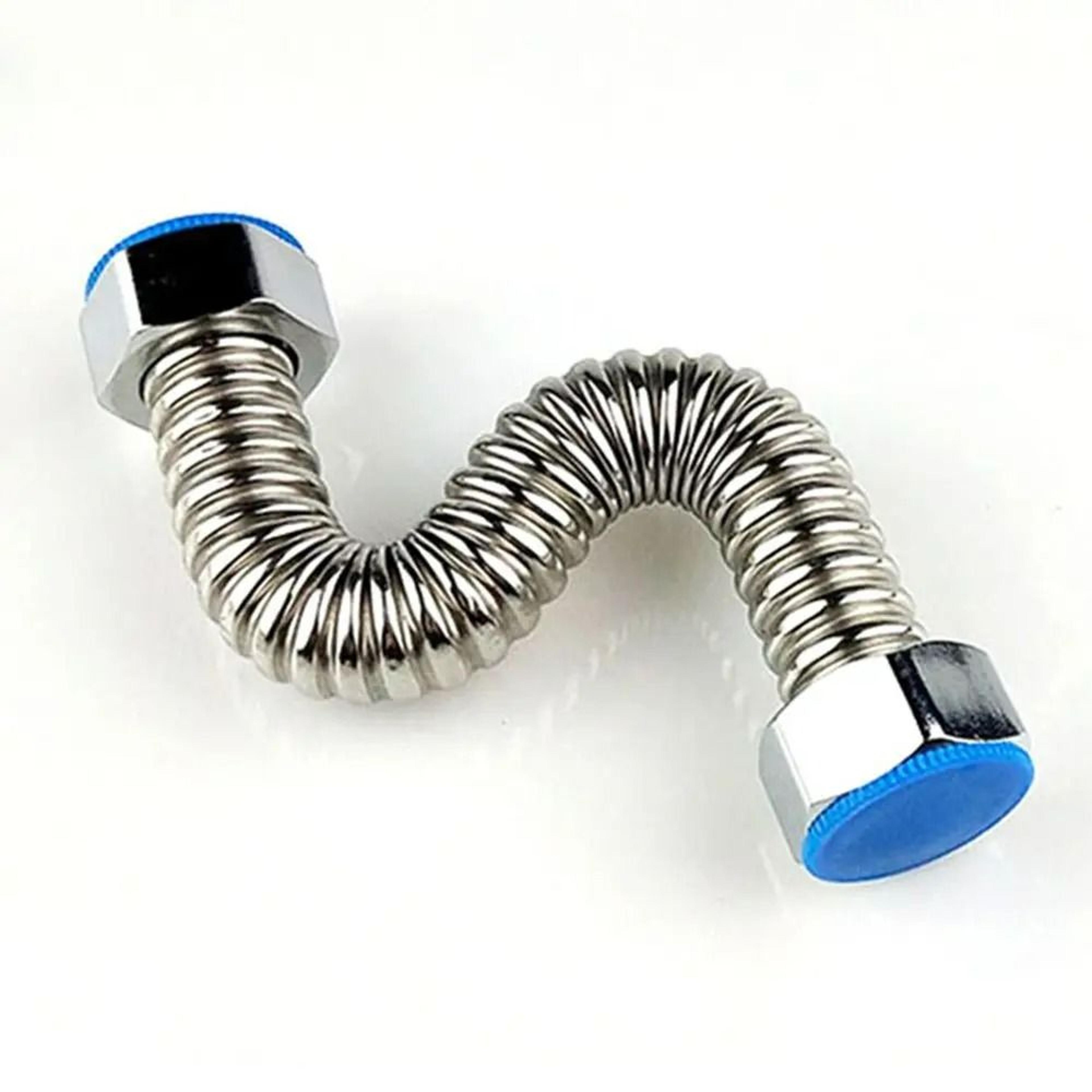 g1/2 stainless steel corrugated water heater supply hose connector