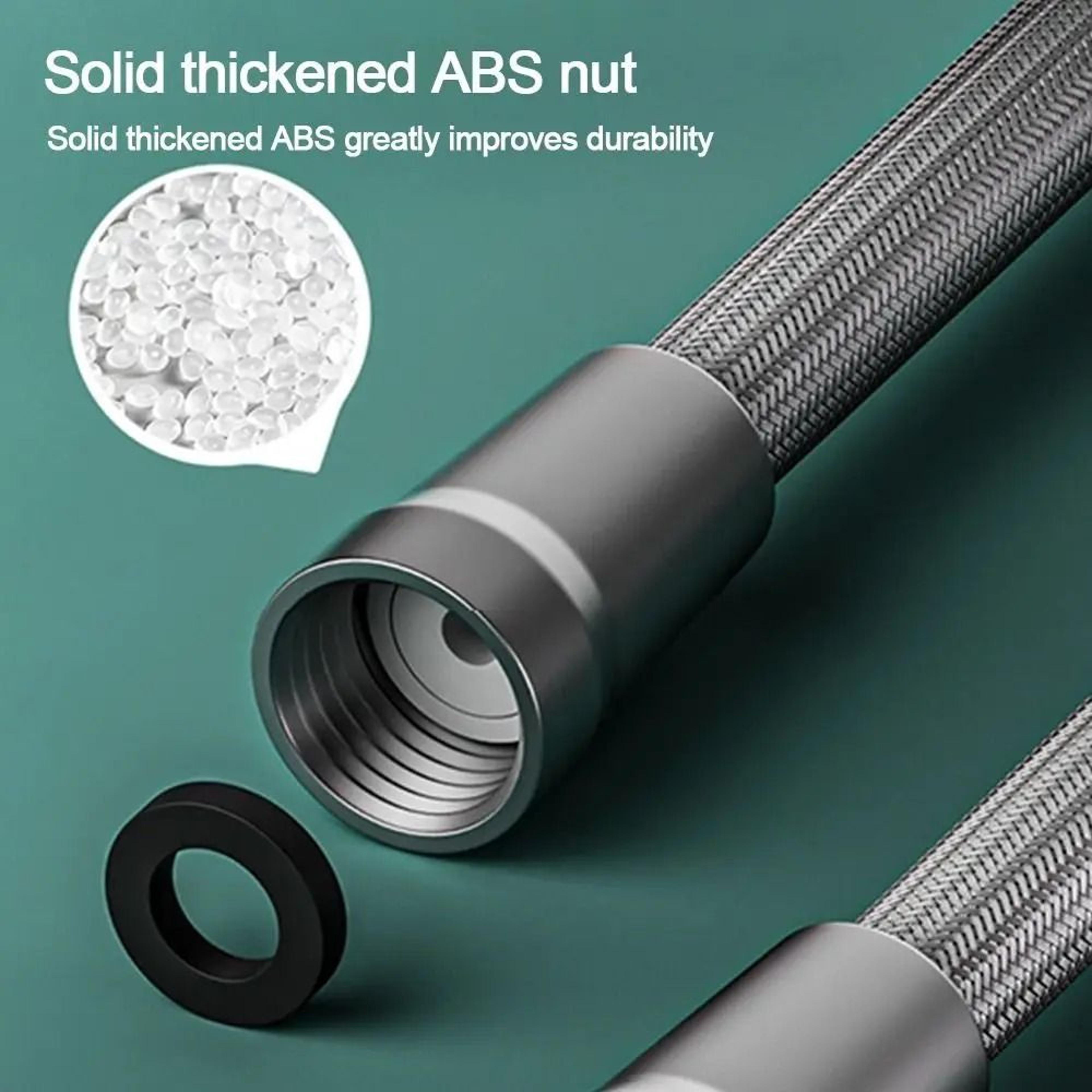 flexible nylon anti tangle shower hose g1/2 handheld extension