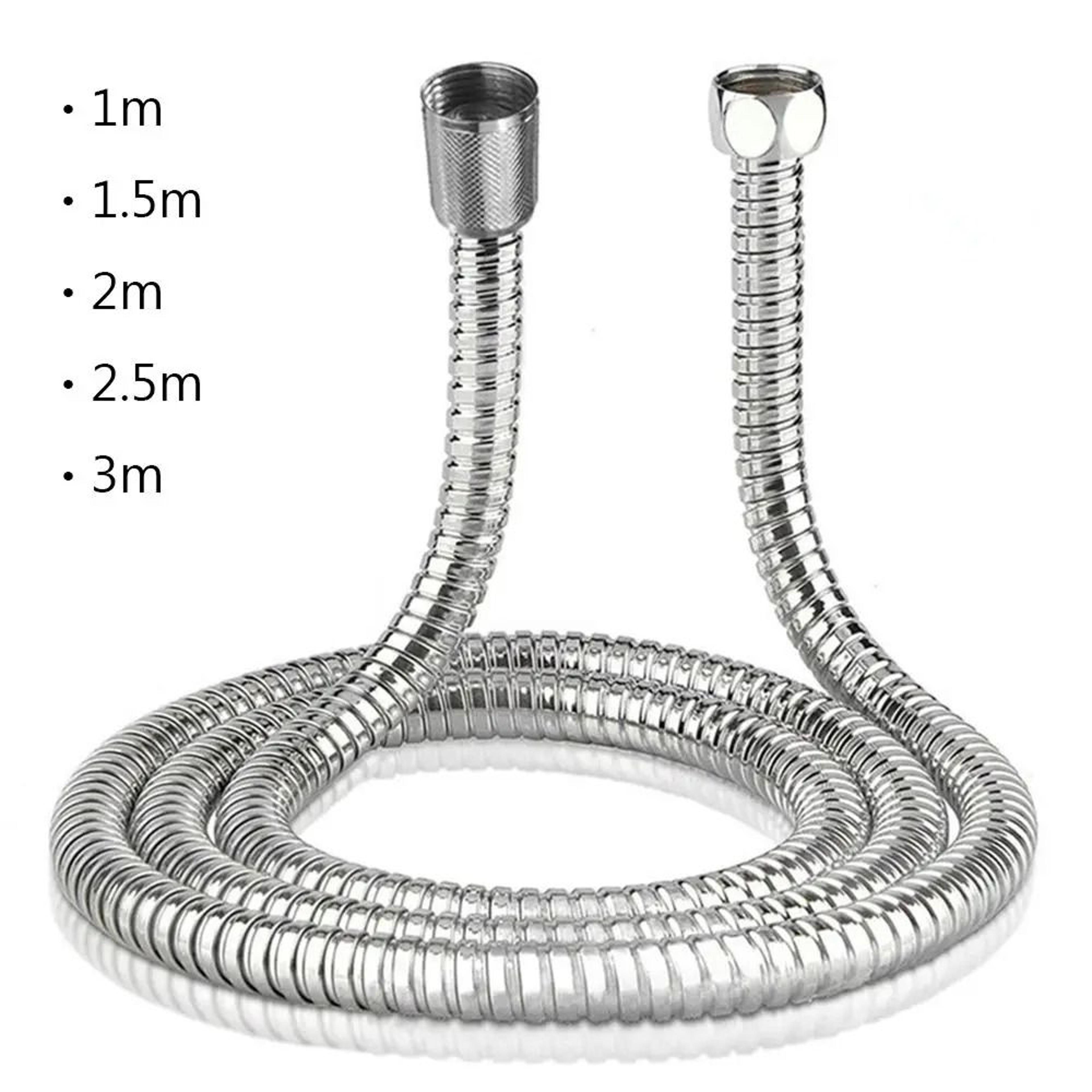 flexible stainless steel shower hose for handheld shower head and bathroom