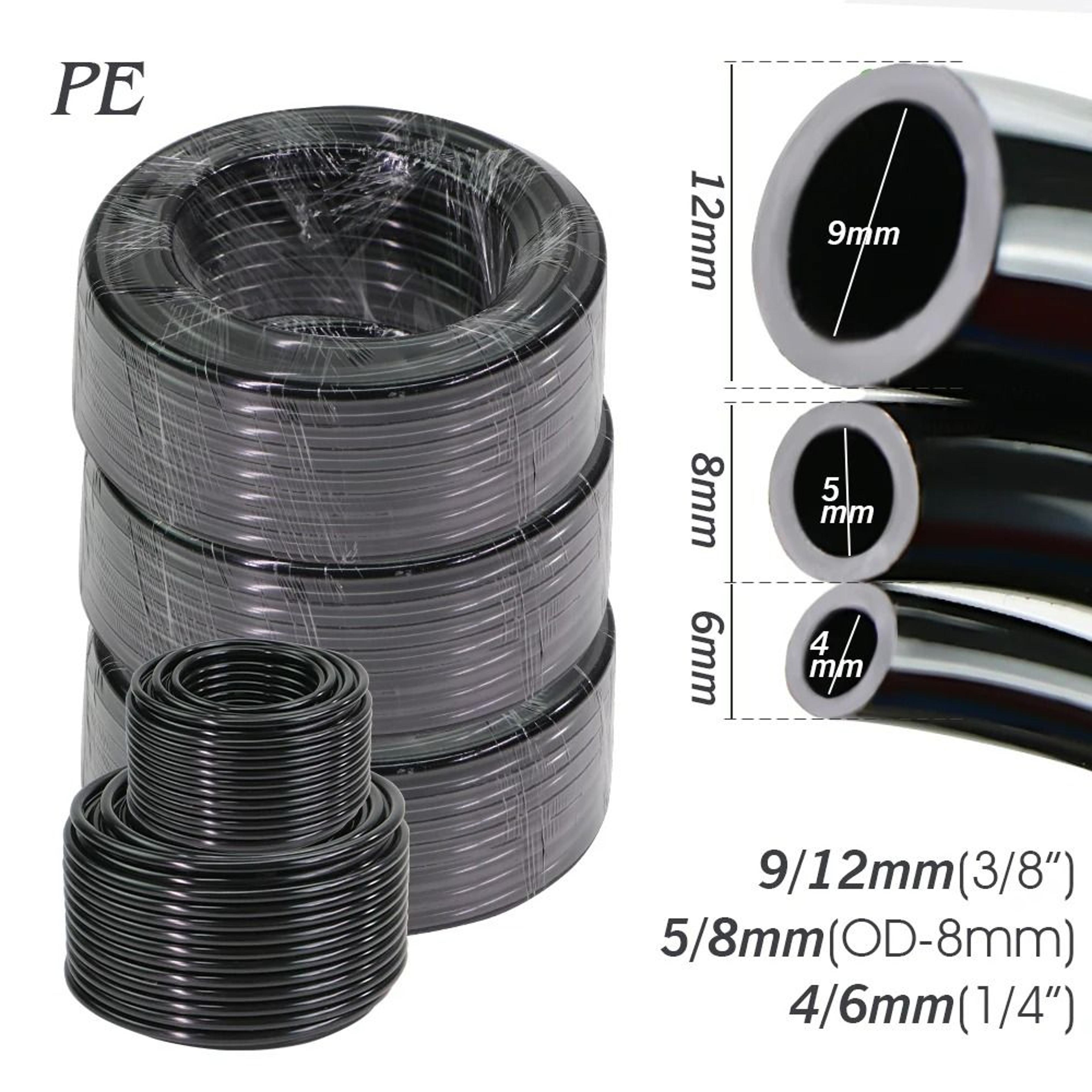 black pe drip irrigation tubing pressure resistant garden watering hose