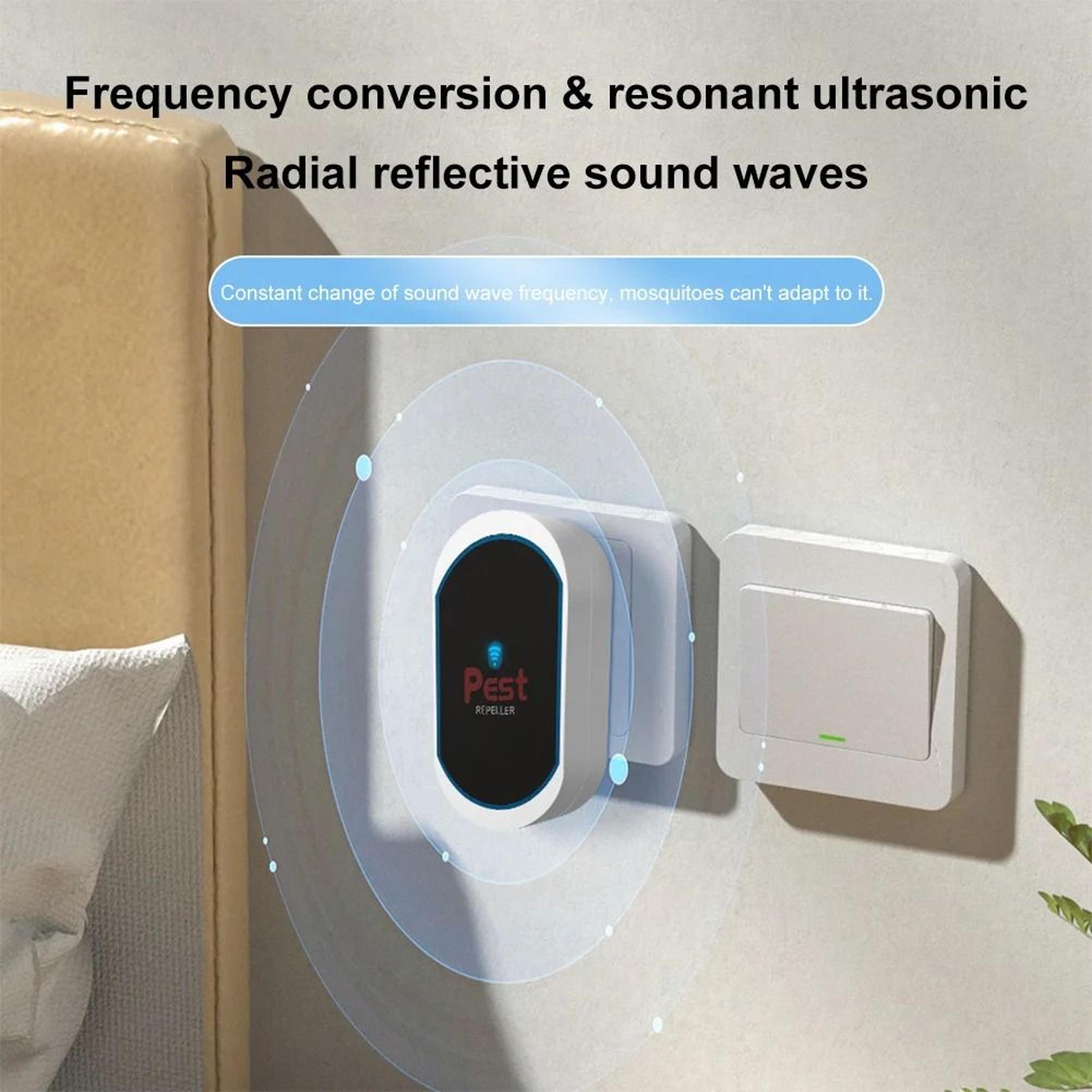 quietguard ultrasonic pest repeller plug in indoor insect and rodent deterrent