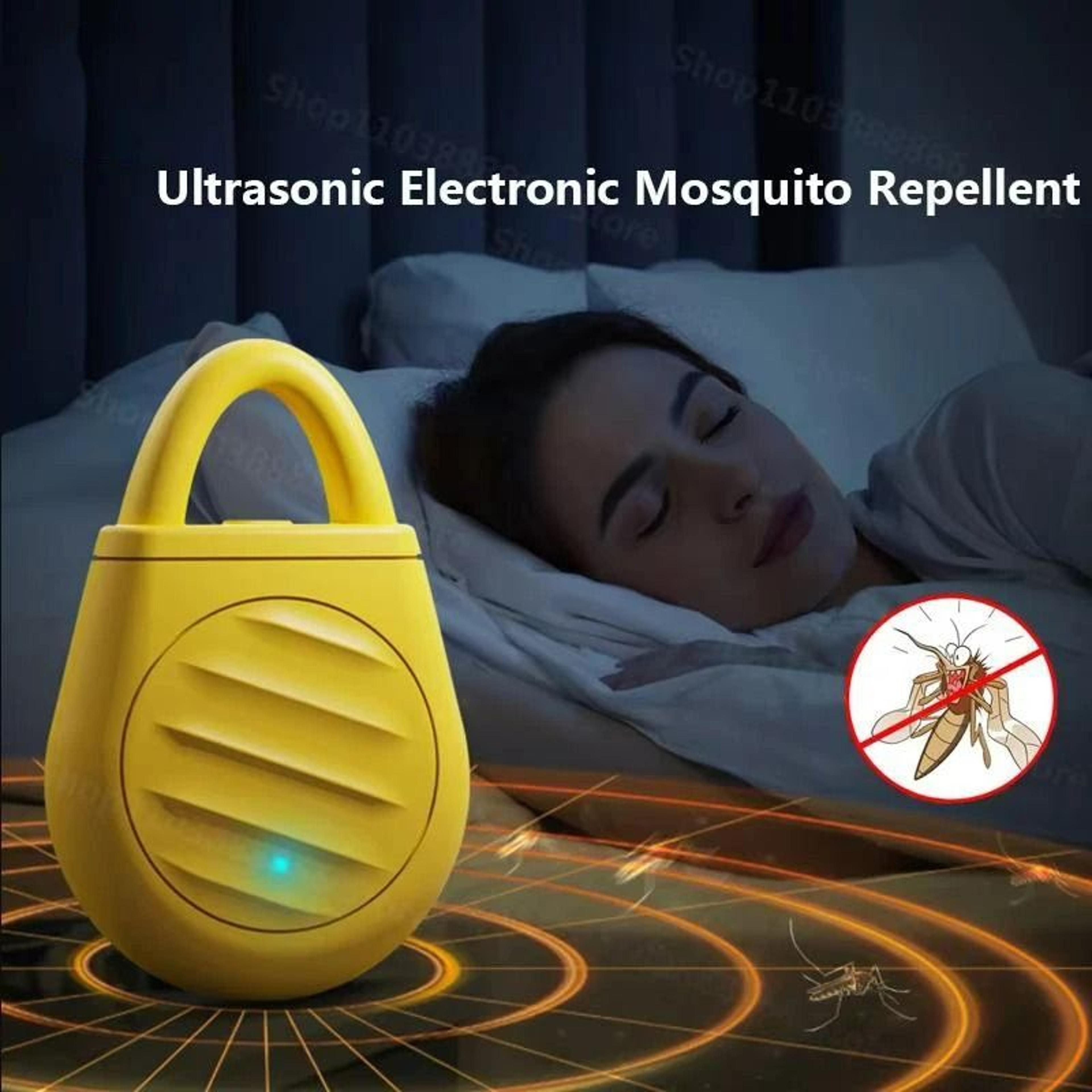 sonicshield rechargeable ultrasonic mosquito repeller for indoor outdoor camping