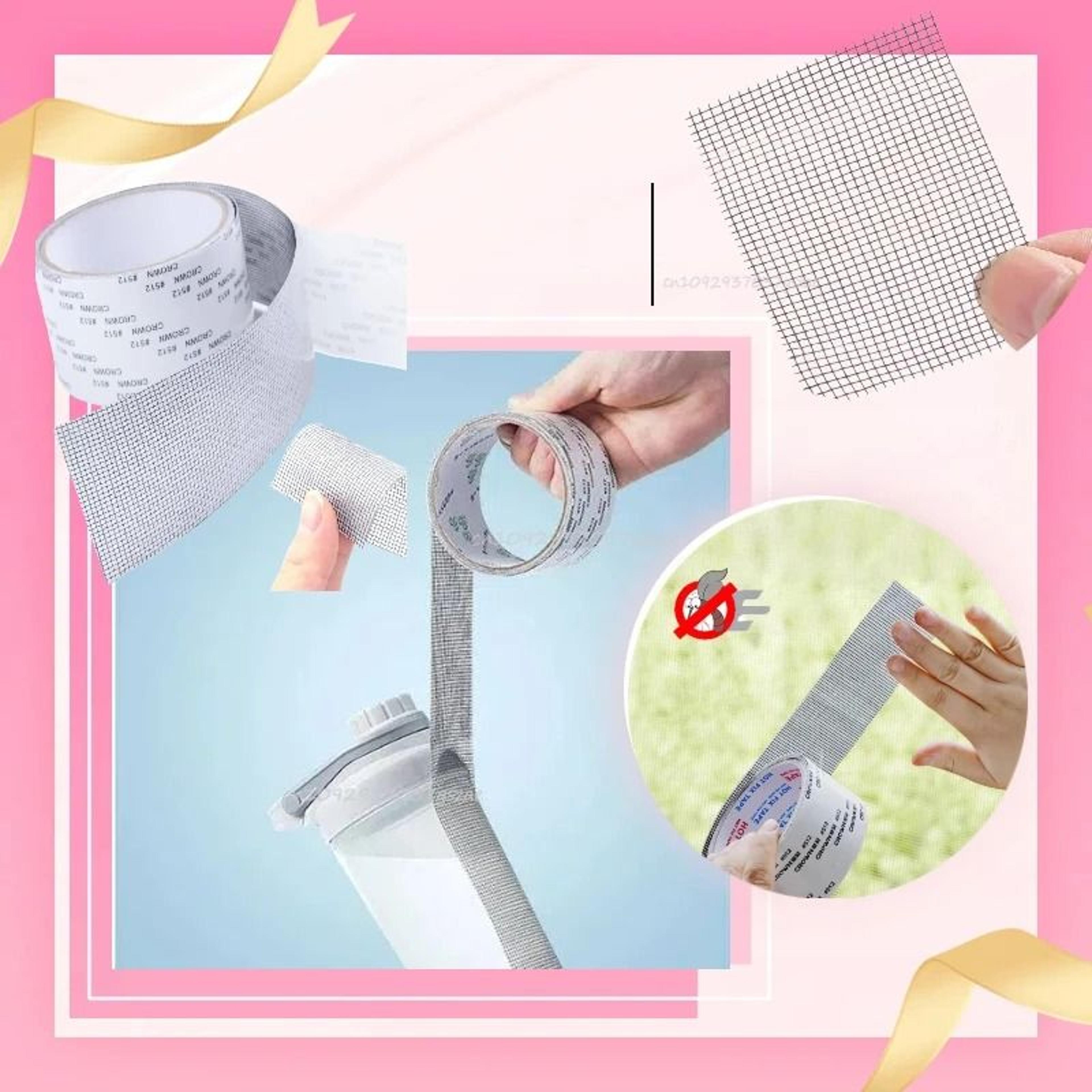 meshmend self adhesive window screen repair tape waterproof mosquito mesh patch