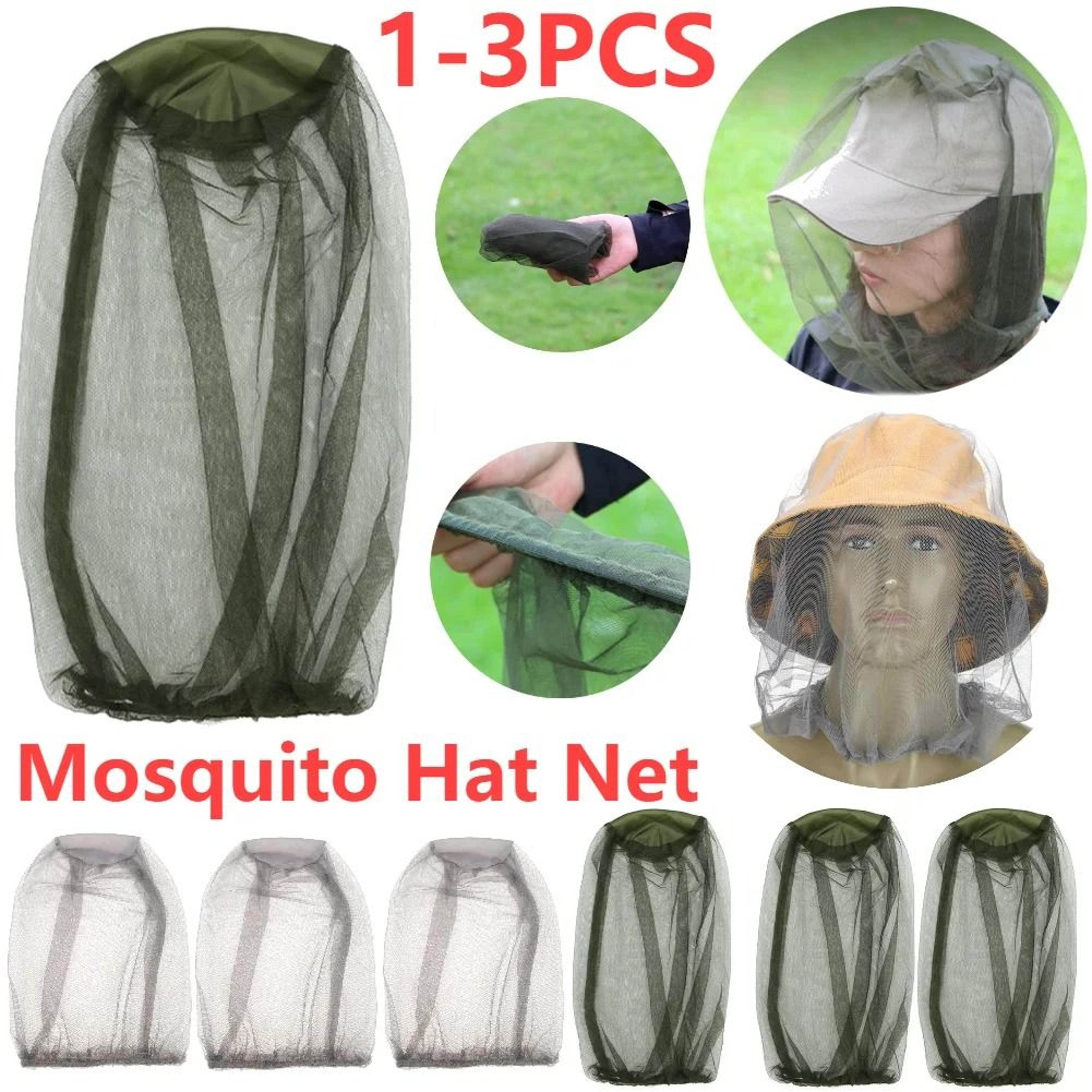 trailshield mosquito net fishing hat with face mesh for camping and outdoor travel