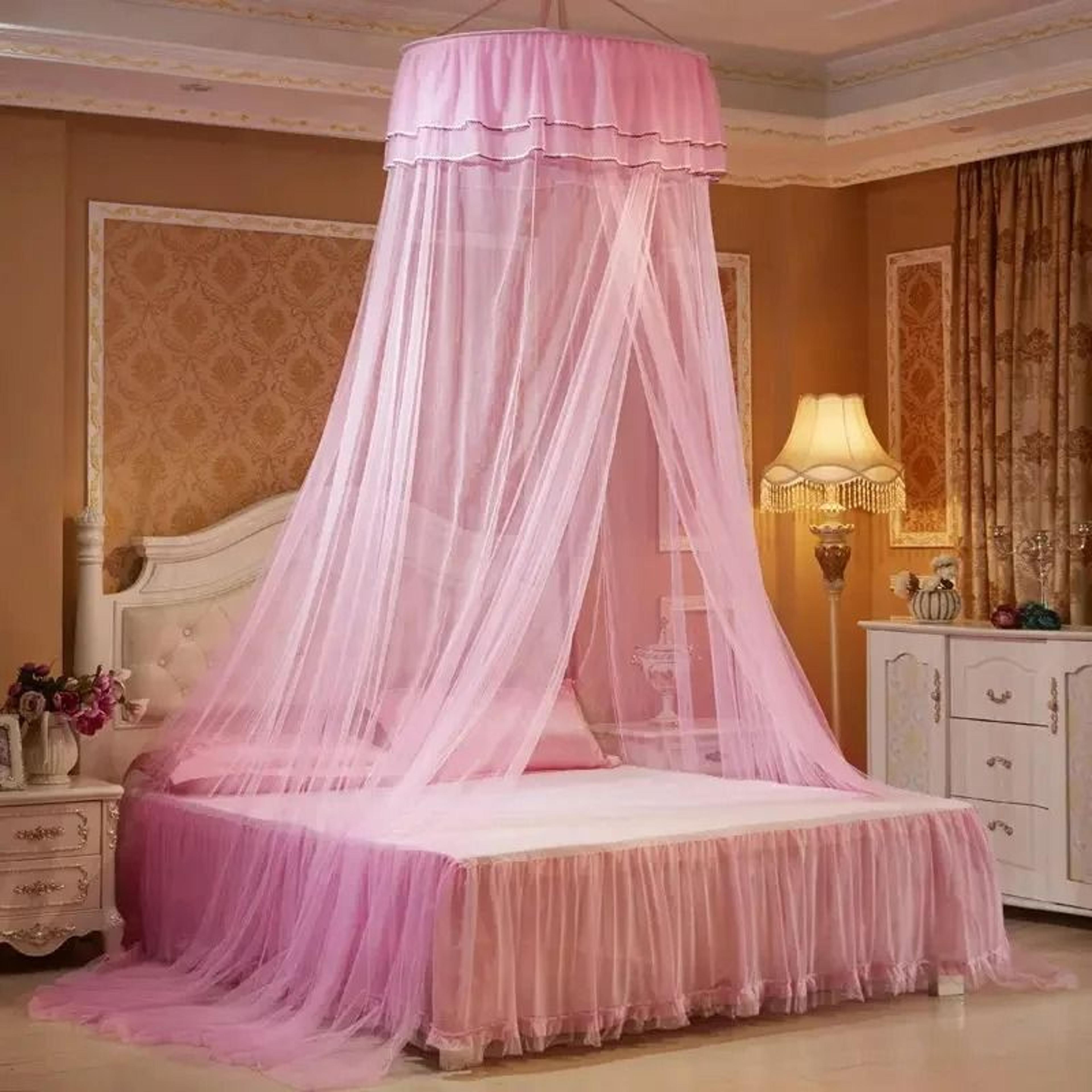 lunacrown princess dome mosquito net canopy with luminous butterfly decor