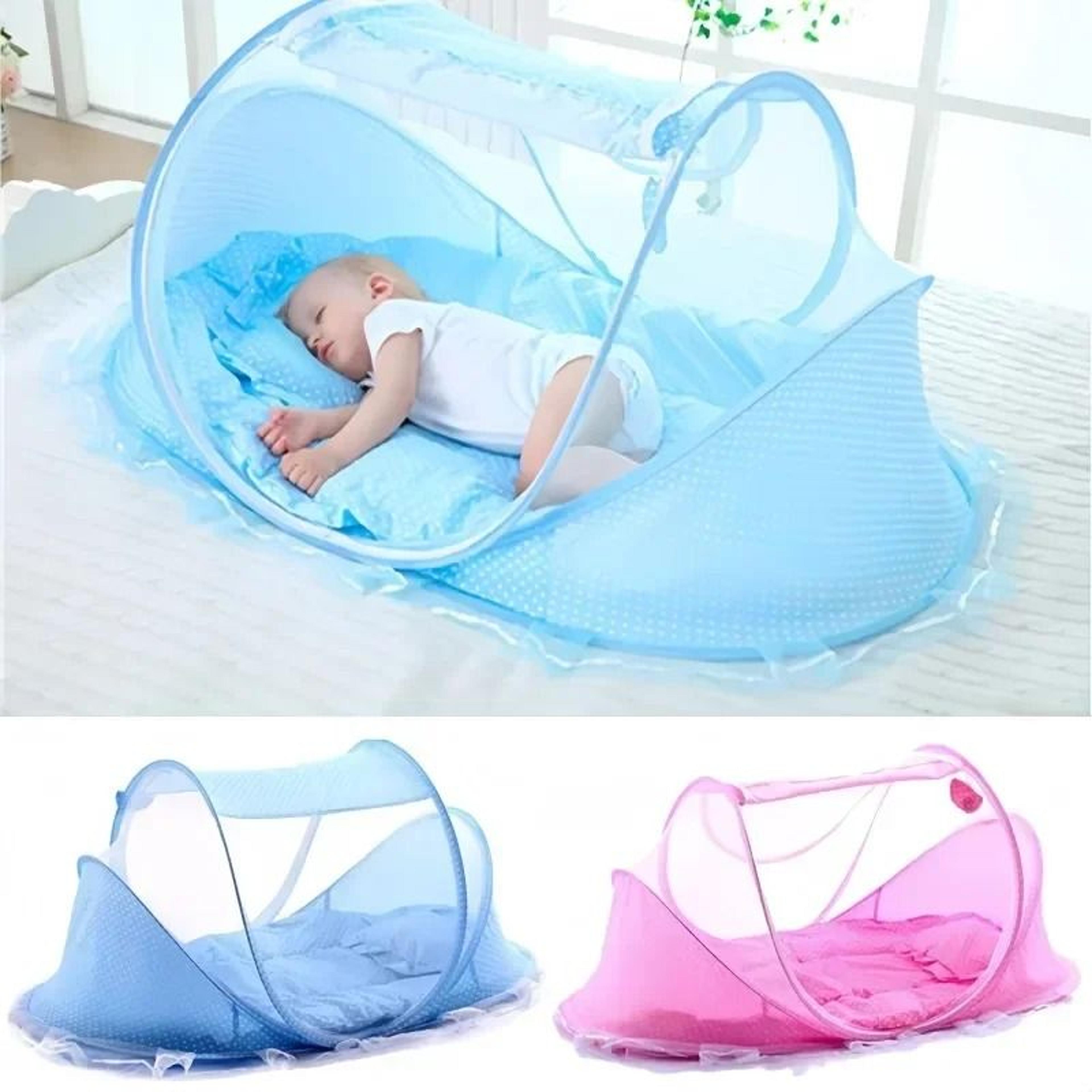 littlenest portable foldable baby crib mosquito net sleeping tent
