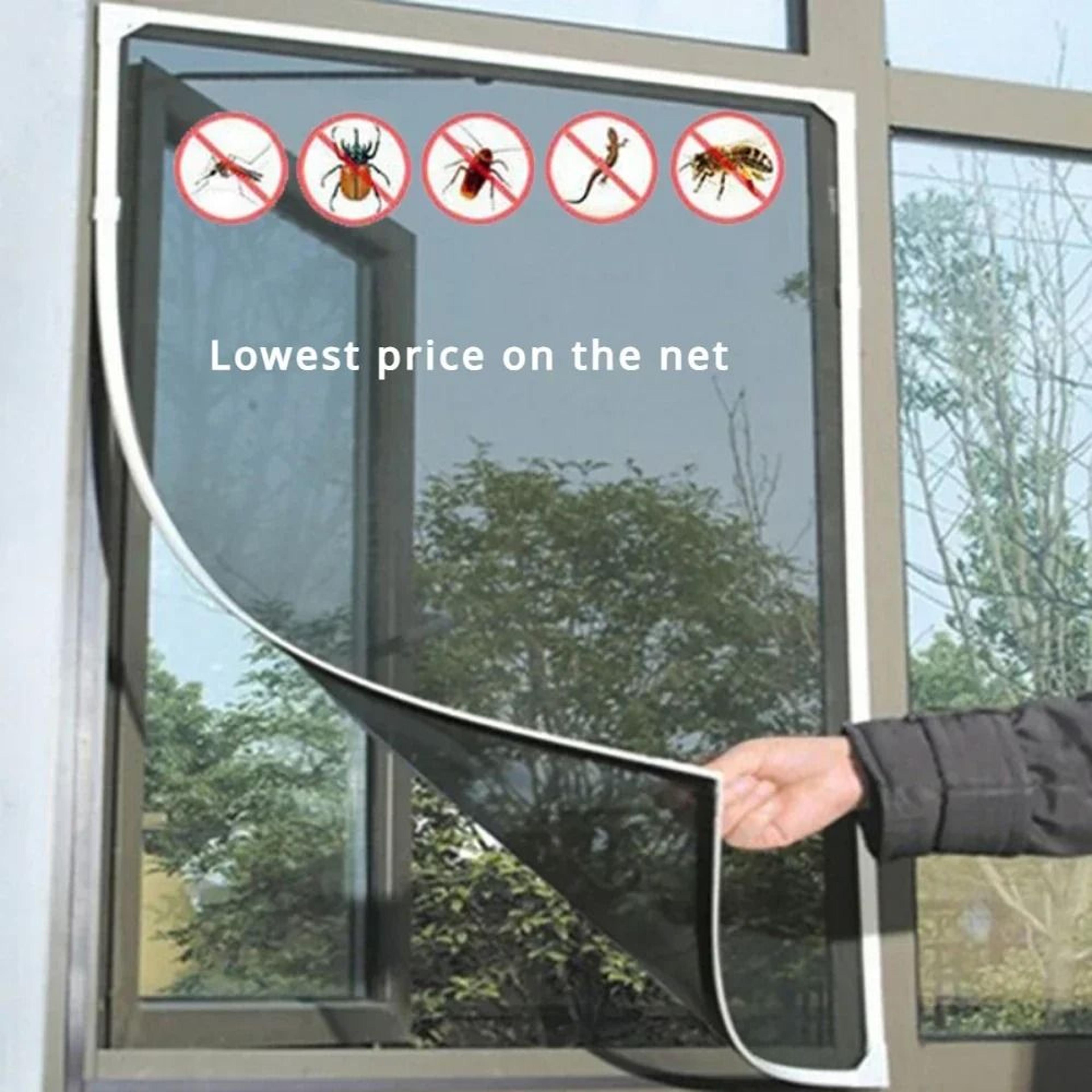 hands free magnetic mosquito screen curtain