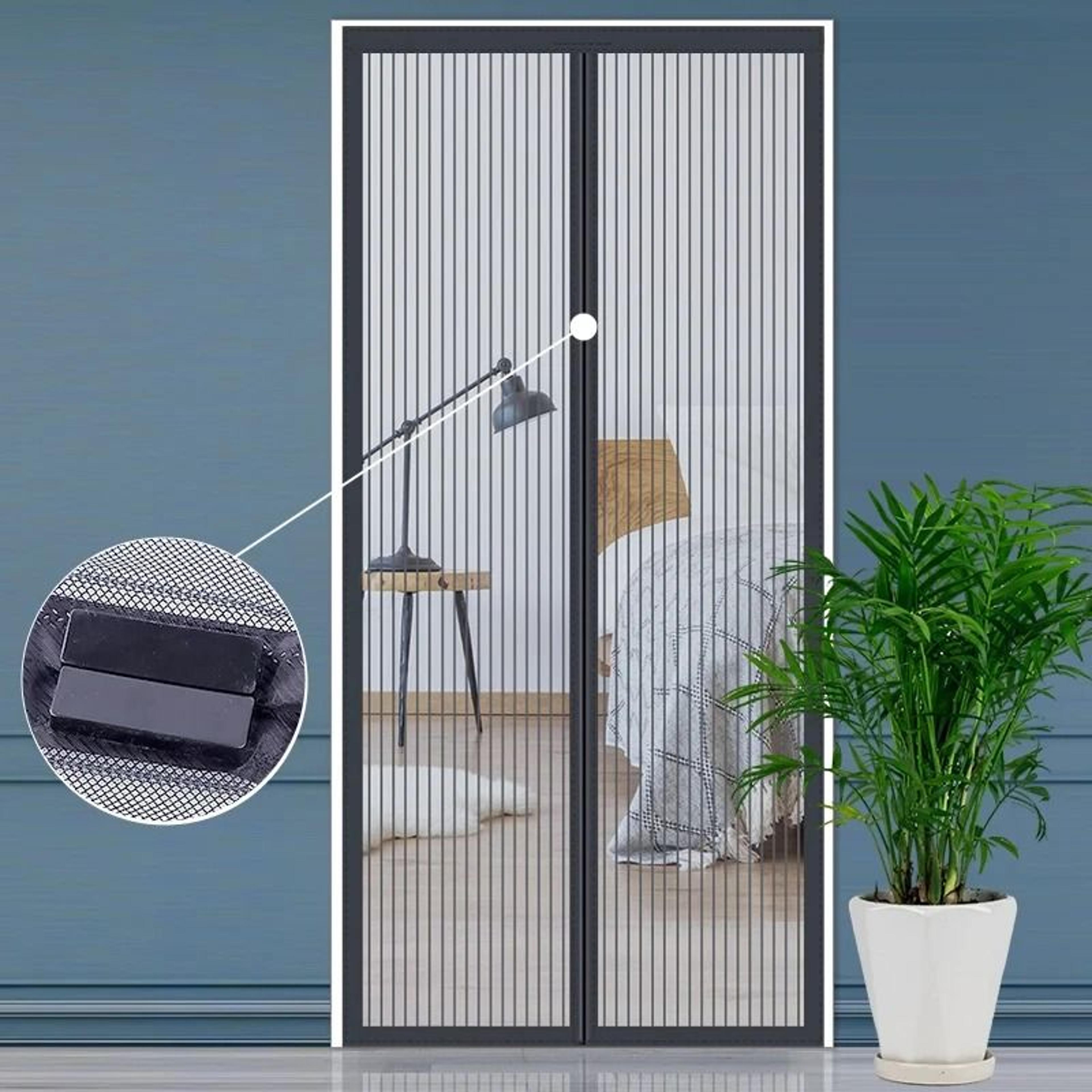 breeze through automatic magnetic screen door
