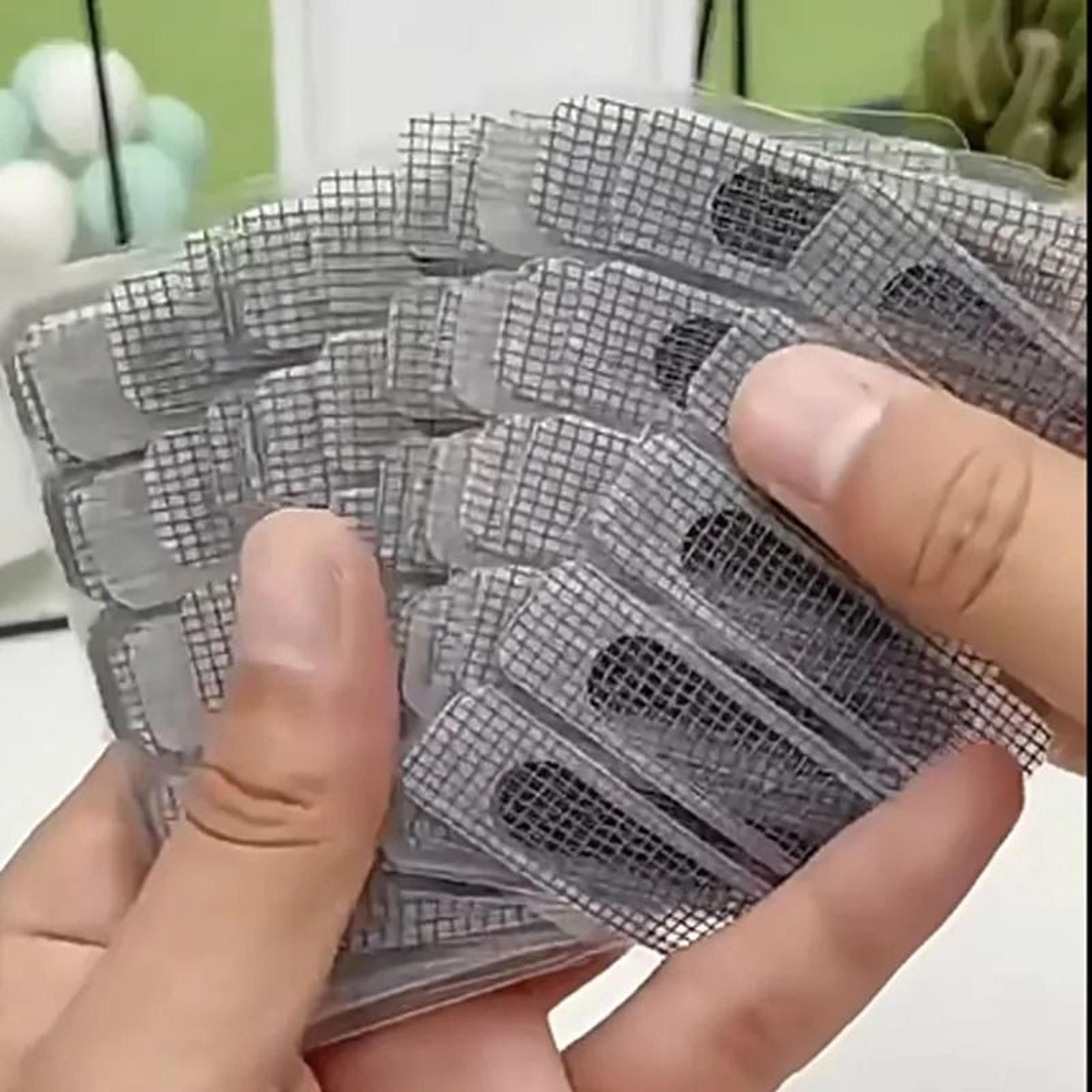 invisible window drain hole mesh patches