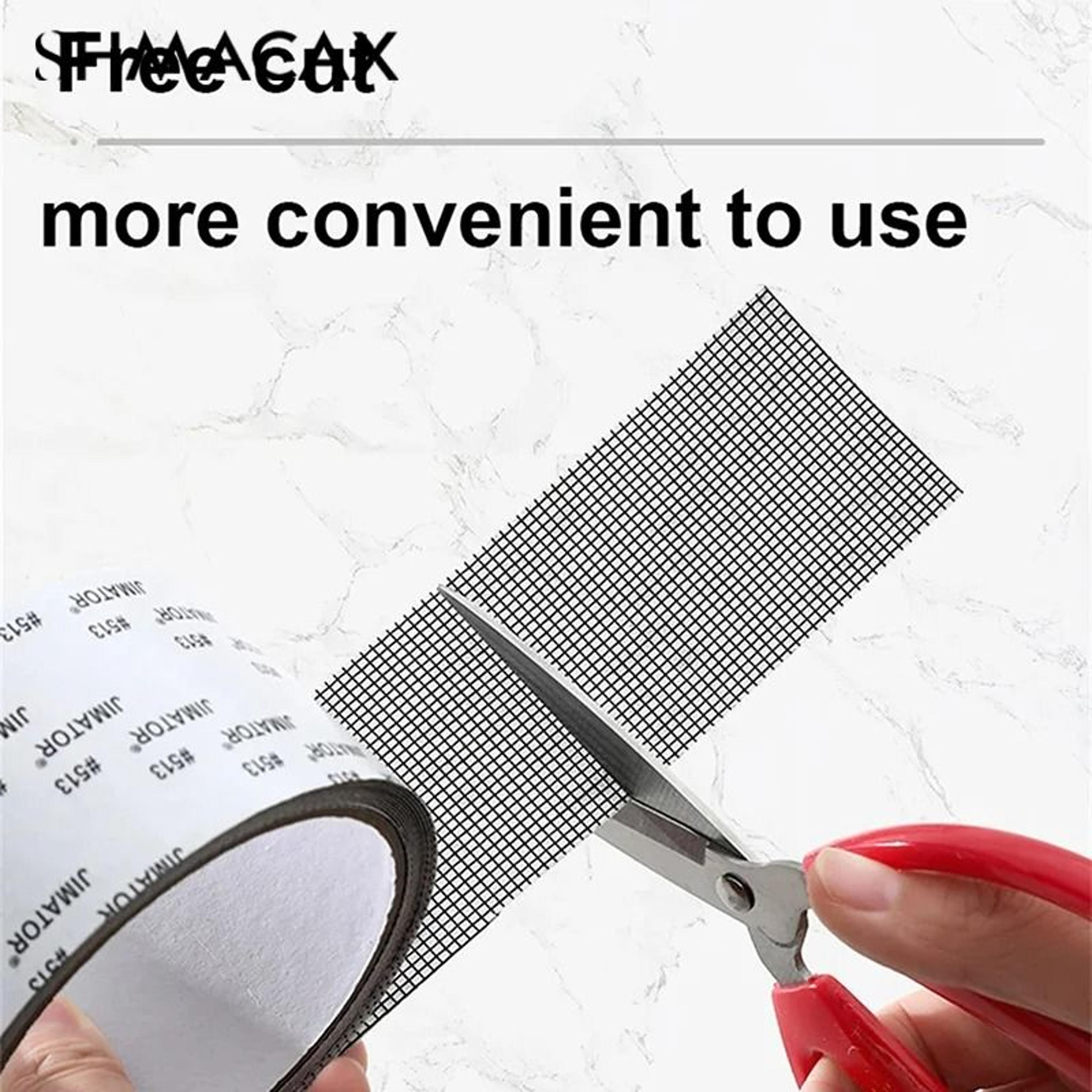 wide cut to fit window screen repair tape