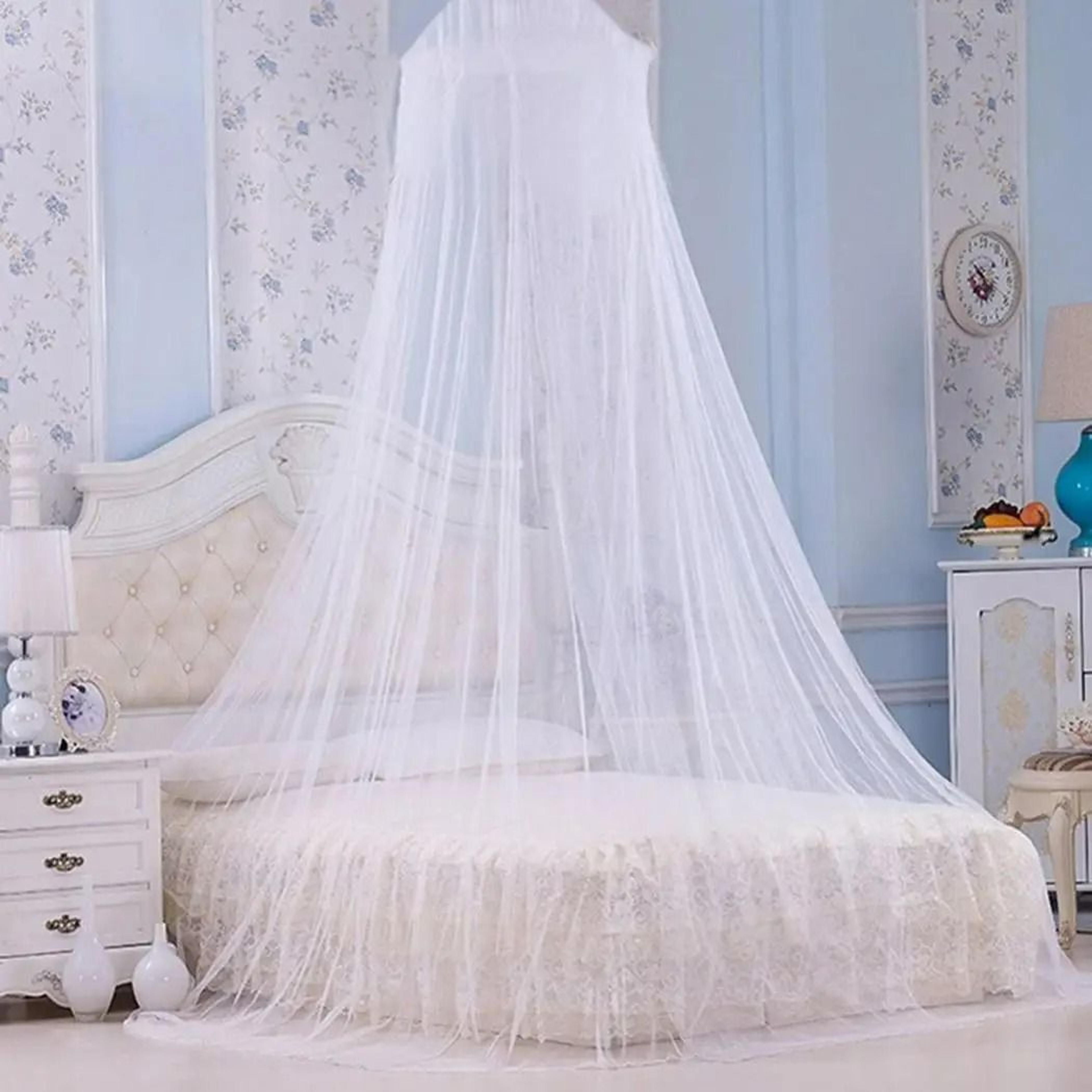 elegant double bed mosquito net curtain