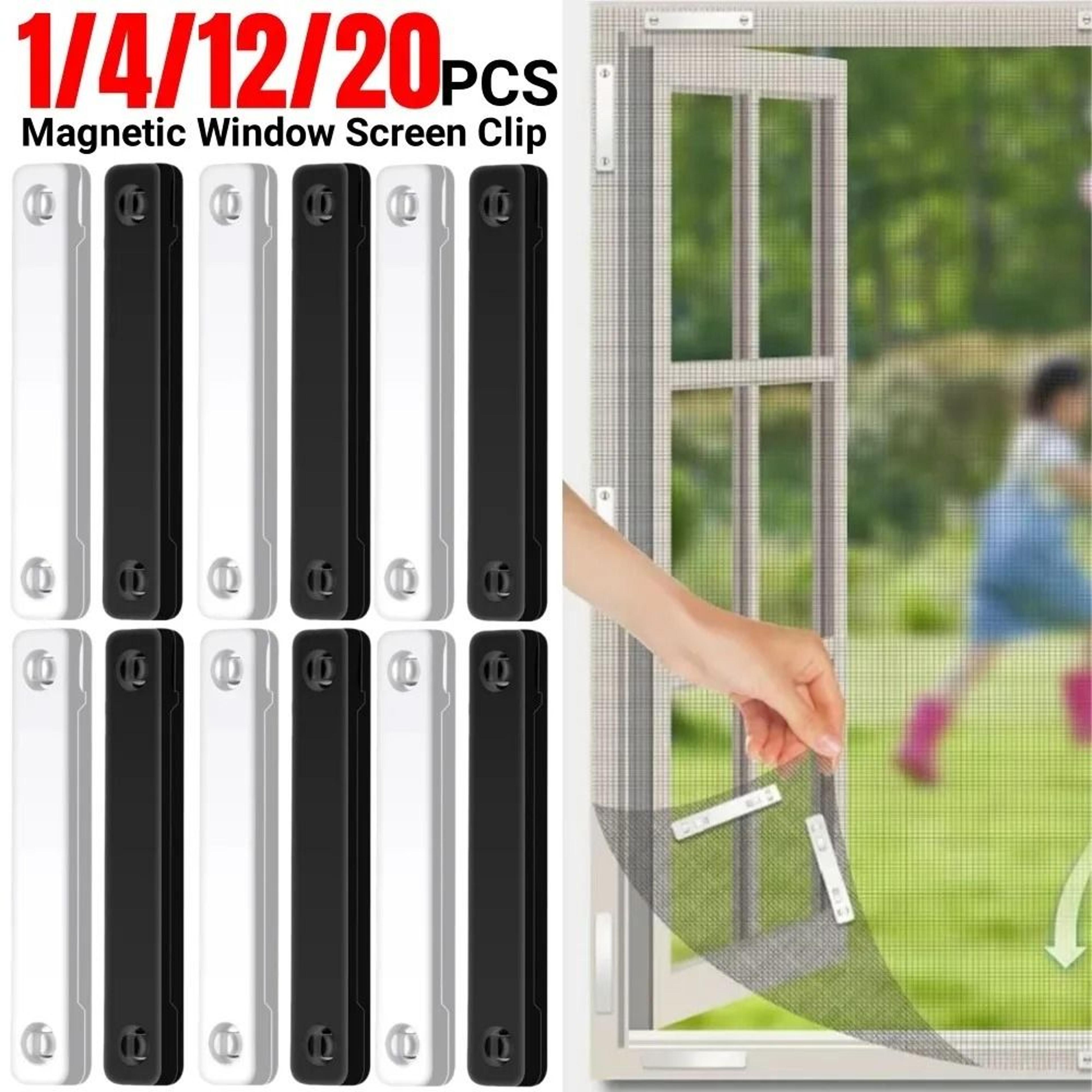 no drill magnetic window screen fixing clips