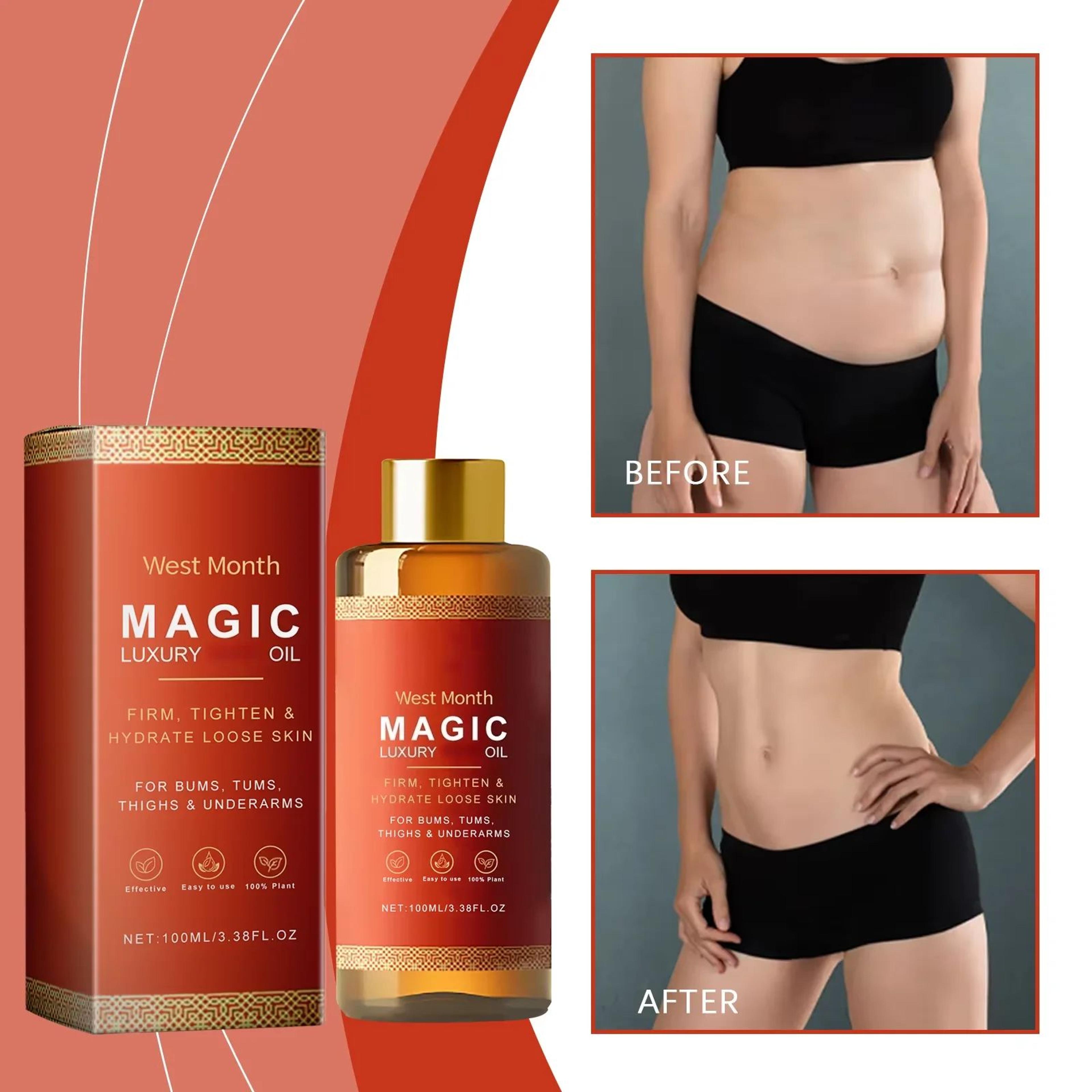 magic luxury body oil firming & deep moisturizing treatment for sagging skin