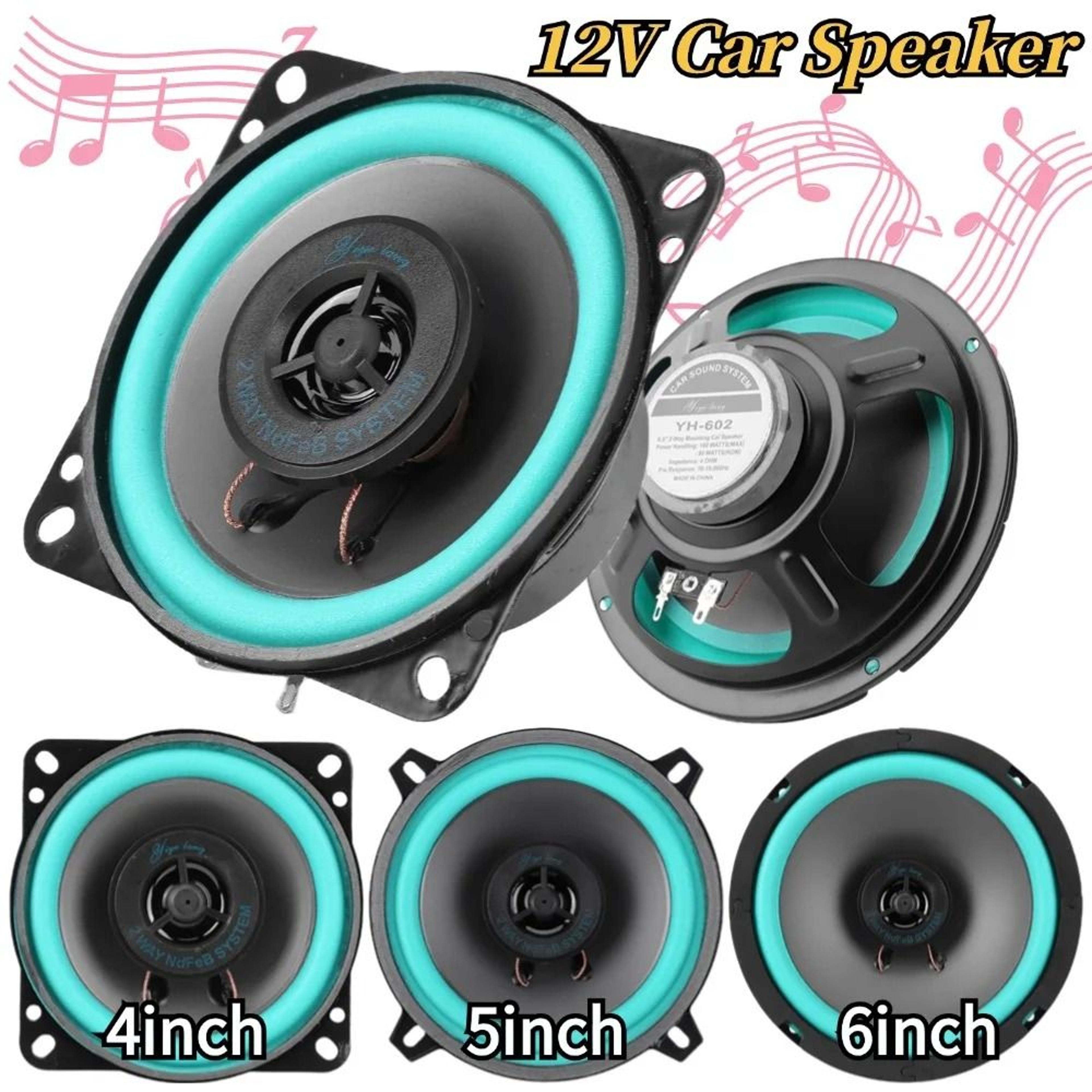 universal full range coaxial car speakers