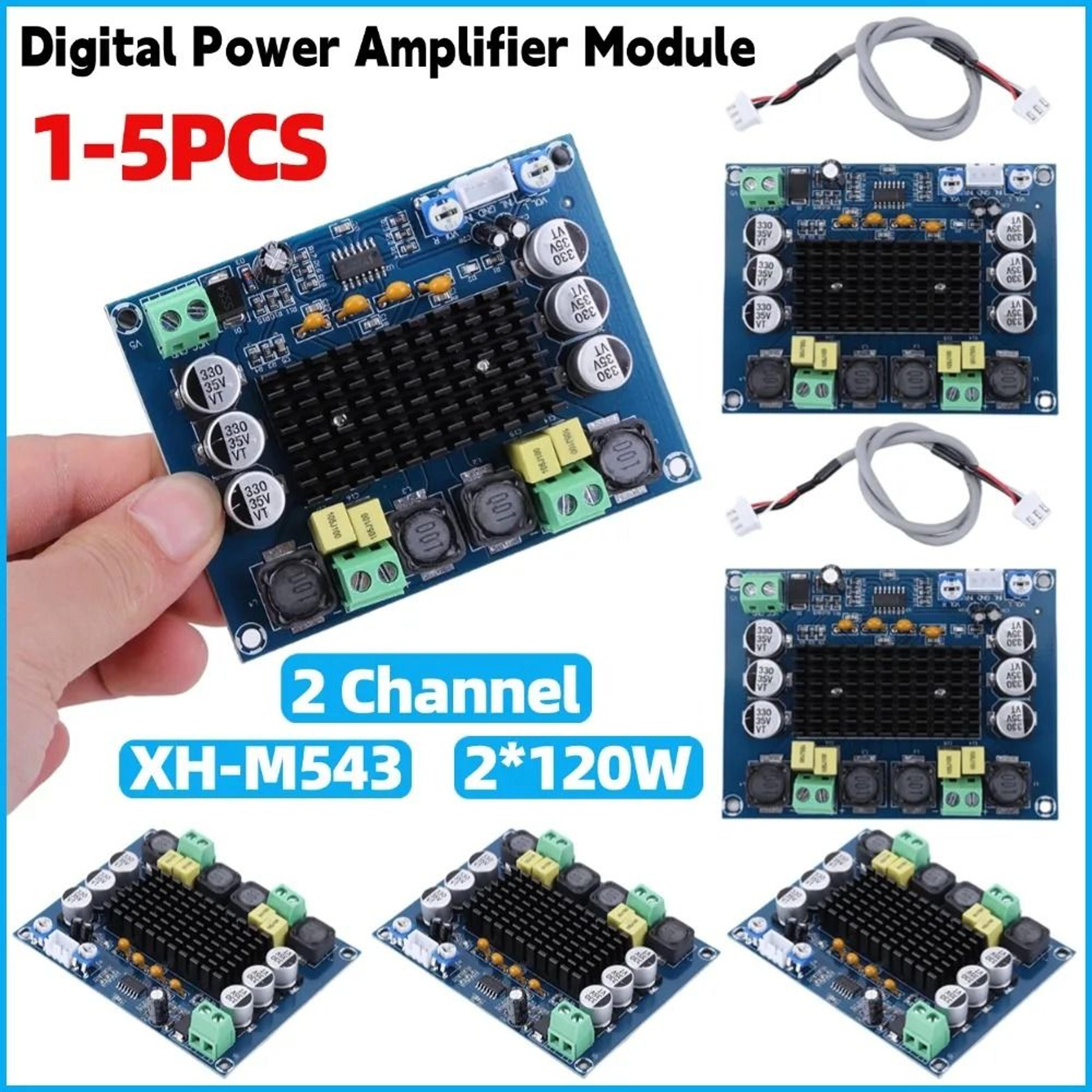 tpa3116d2 dual channel digital audio amplifier board