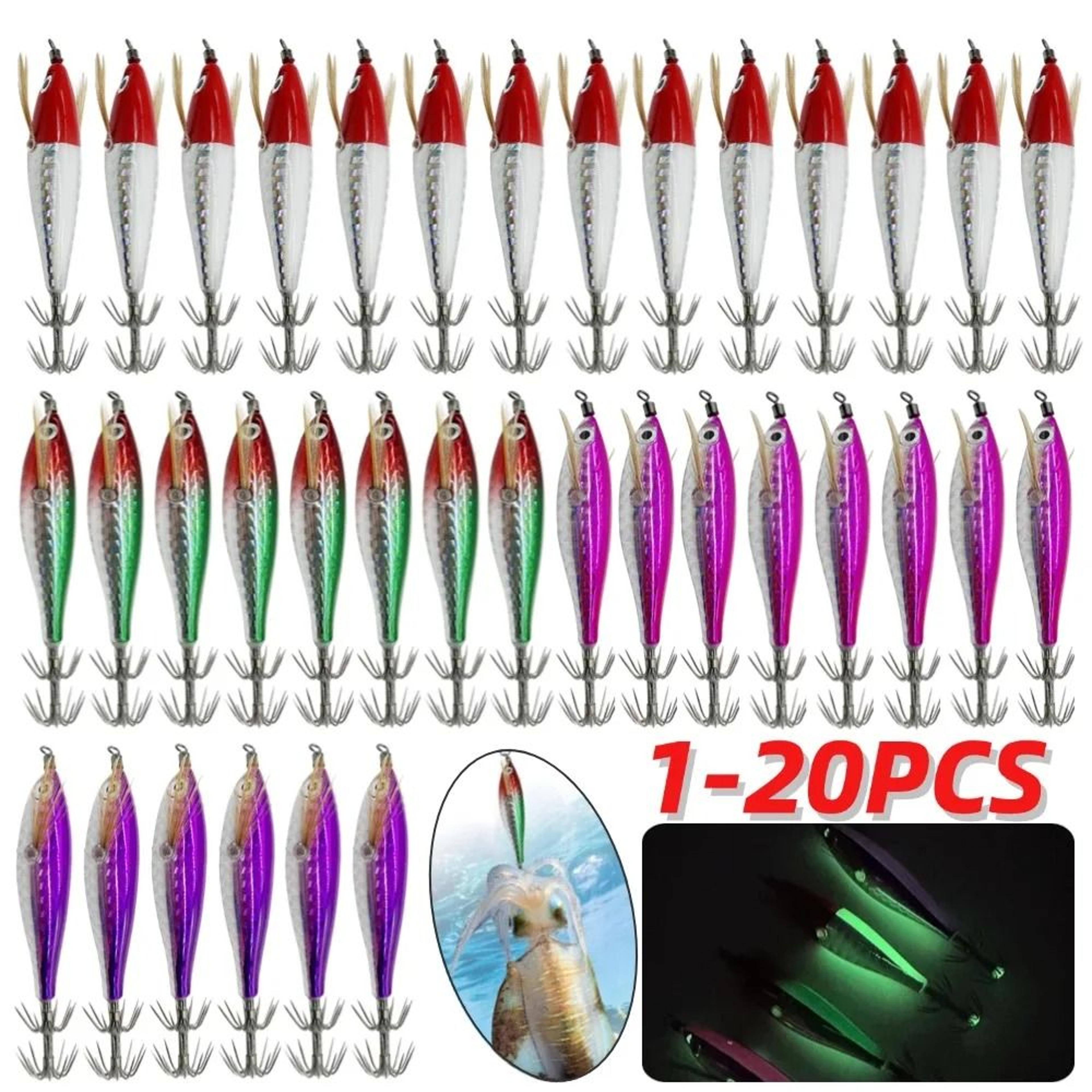 luminous floating shrimp squid jig lures