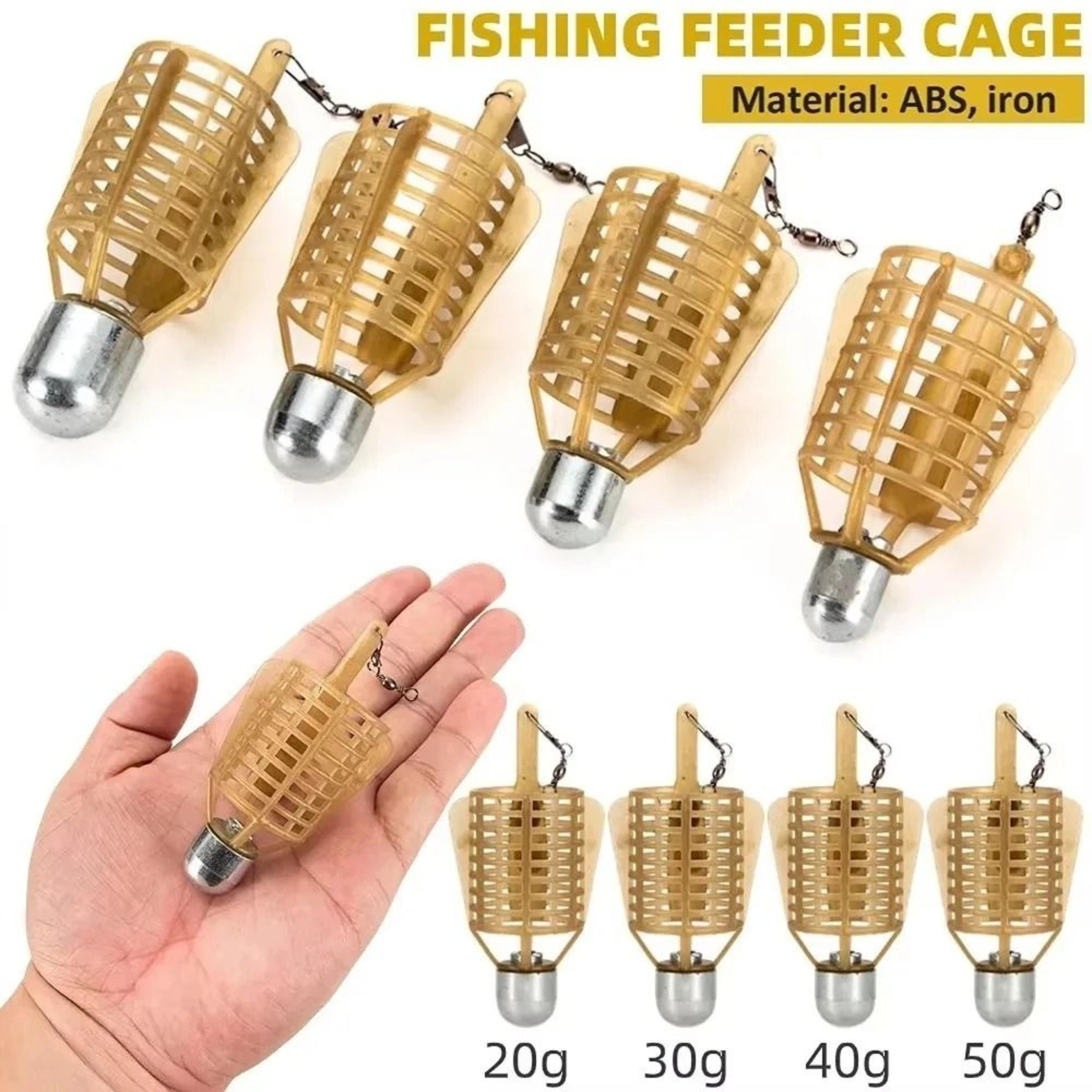 weighted carp fishing bait feeder basket