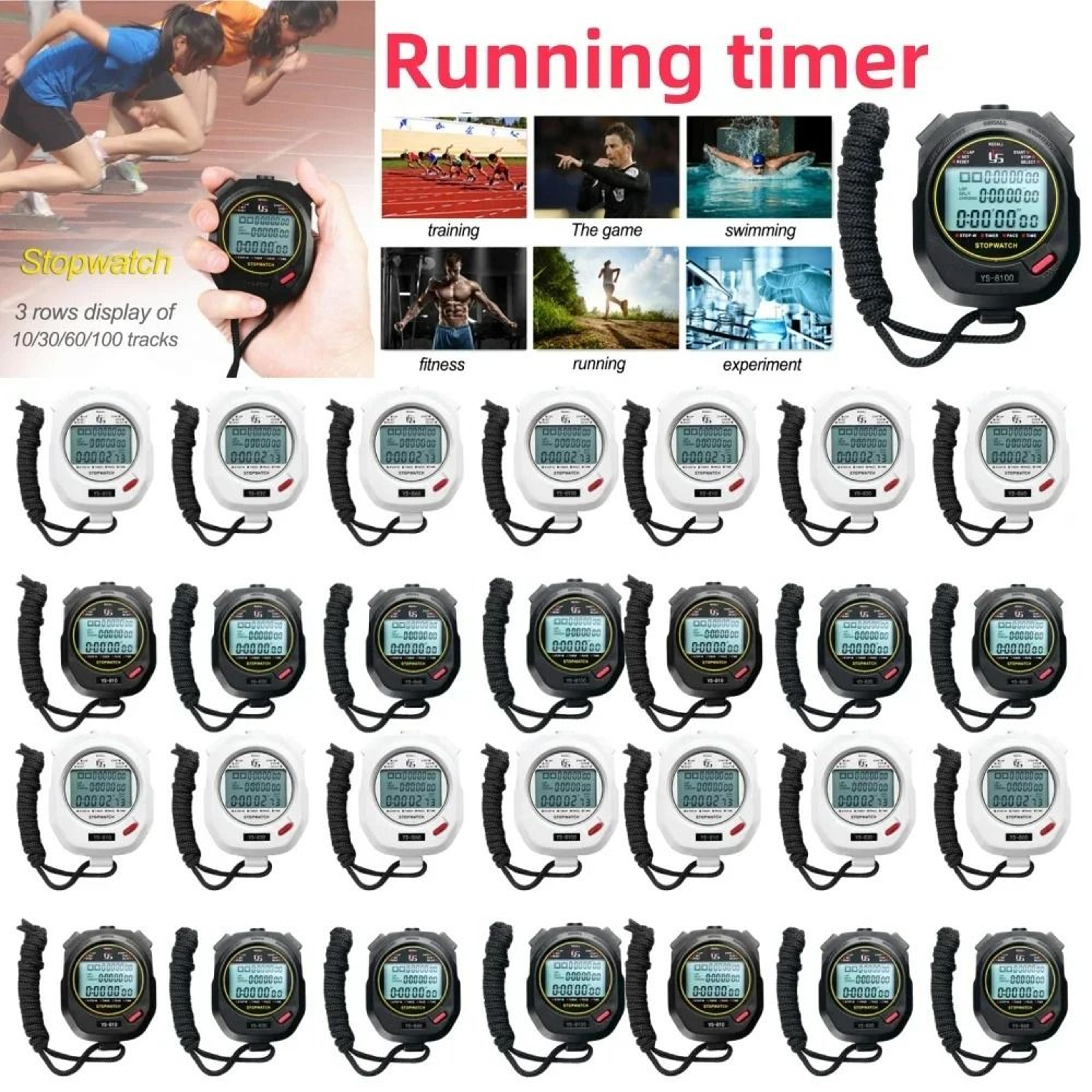 portable digital sports stopwatch timer