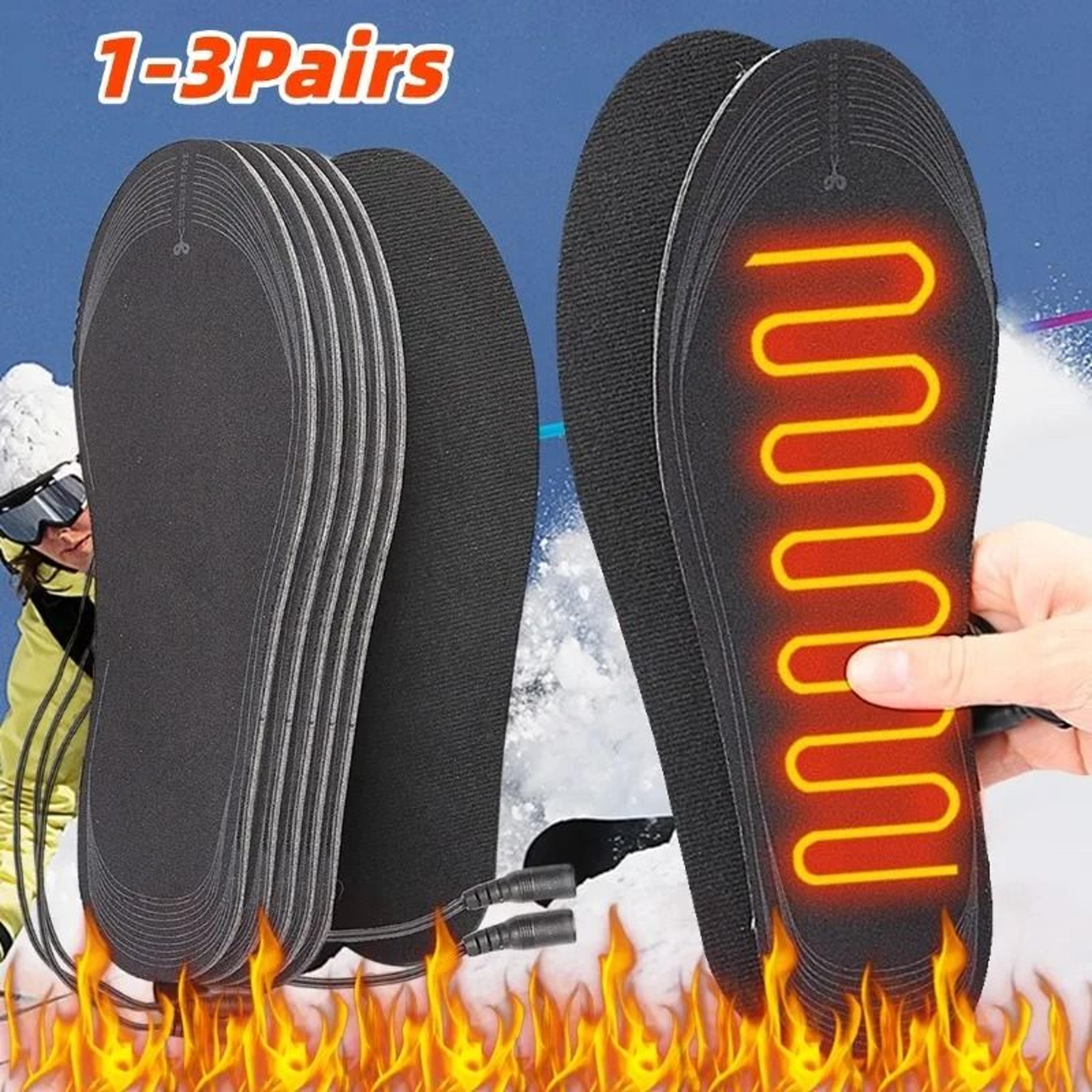 usb rechargeable heated insoles for men and women