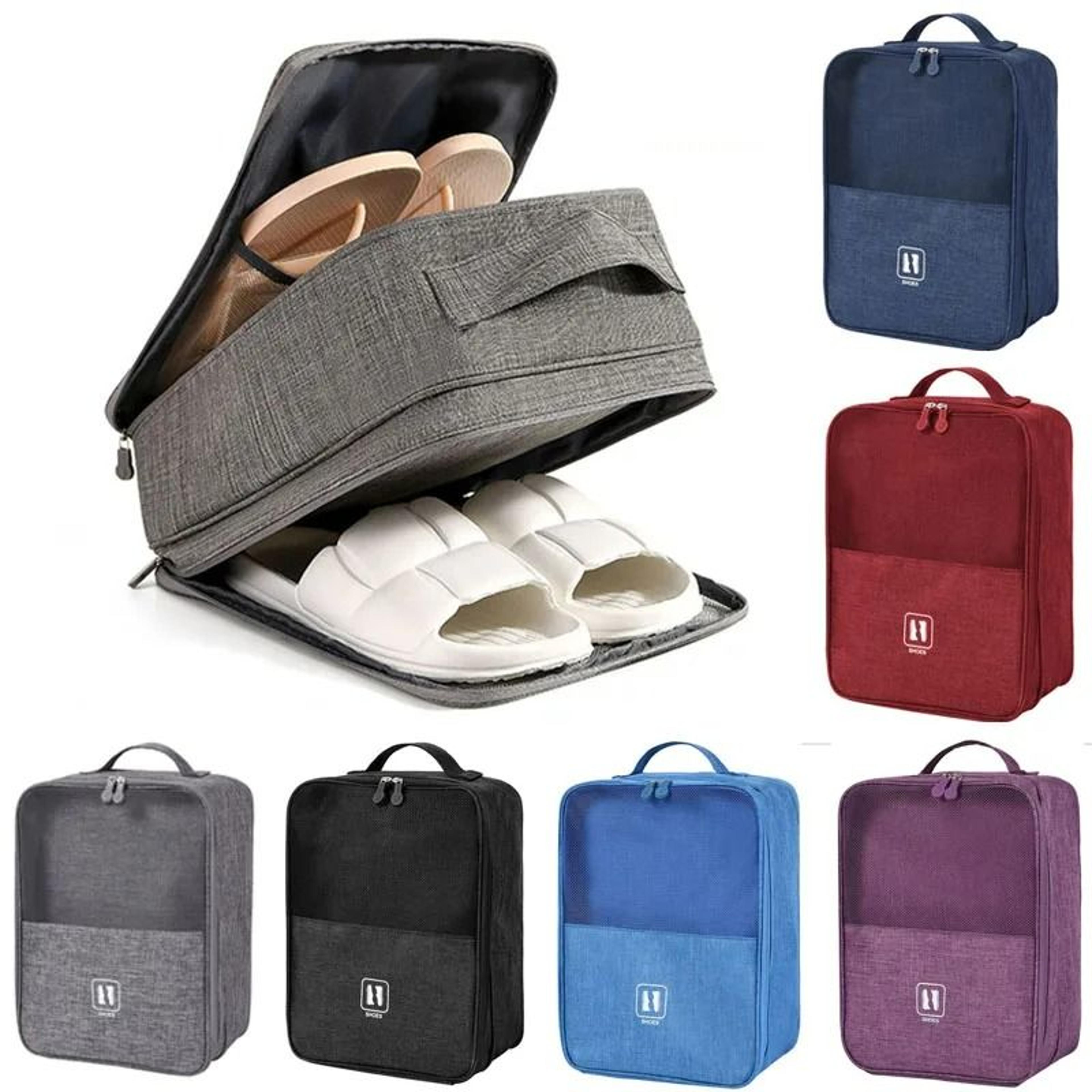 portable travel shoe and luggage organizer bag
