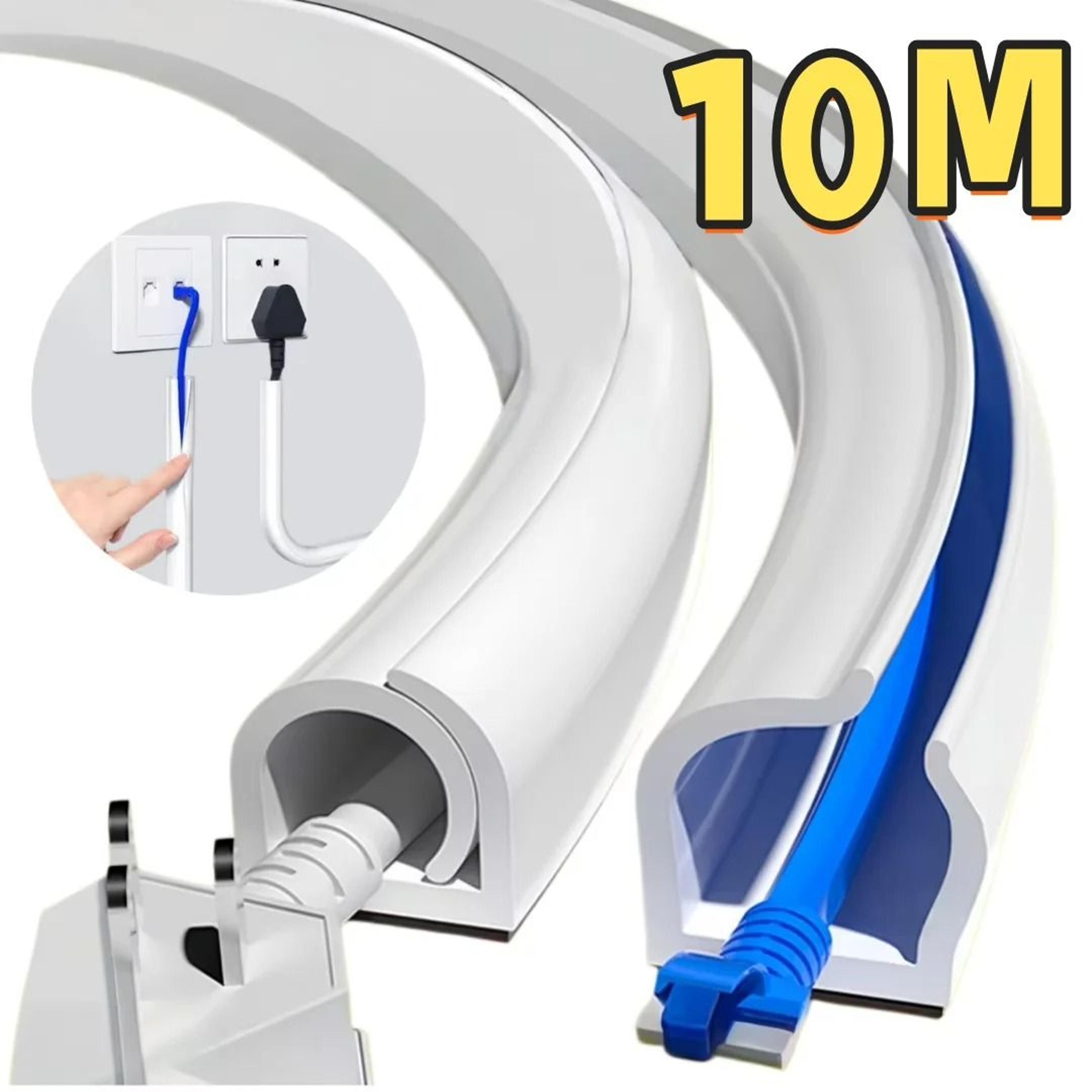 paintable wall cord cover for tv and internet cables