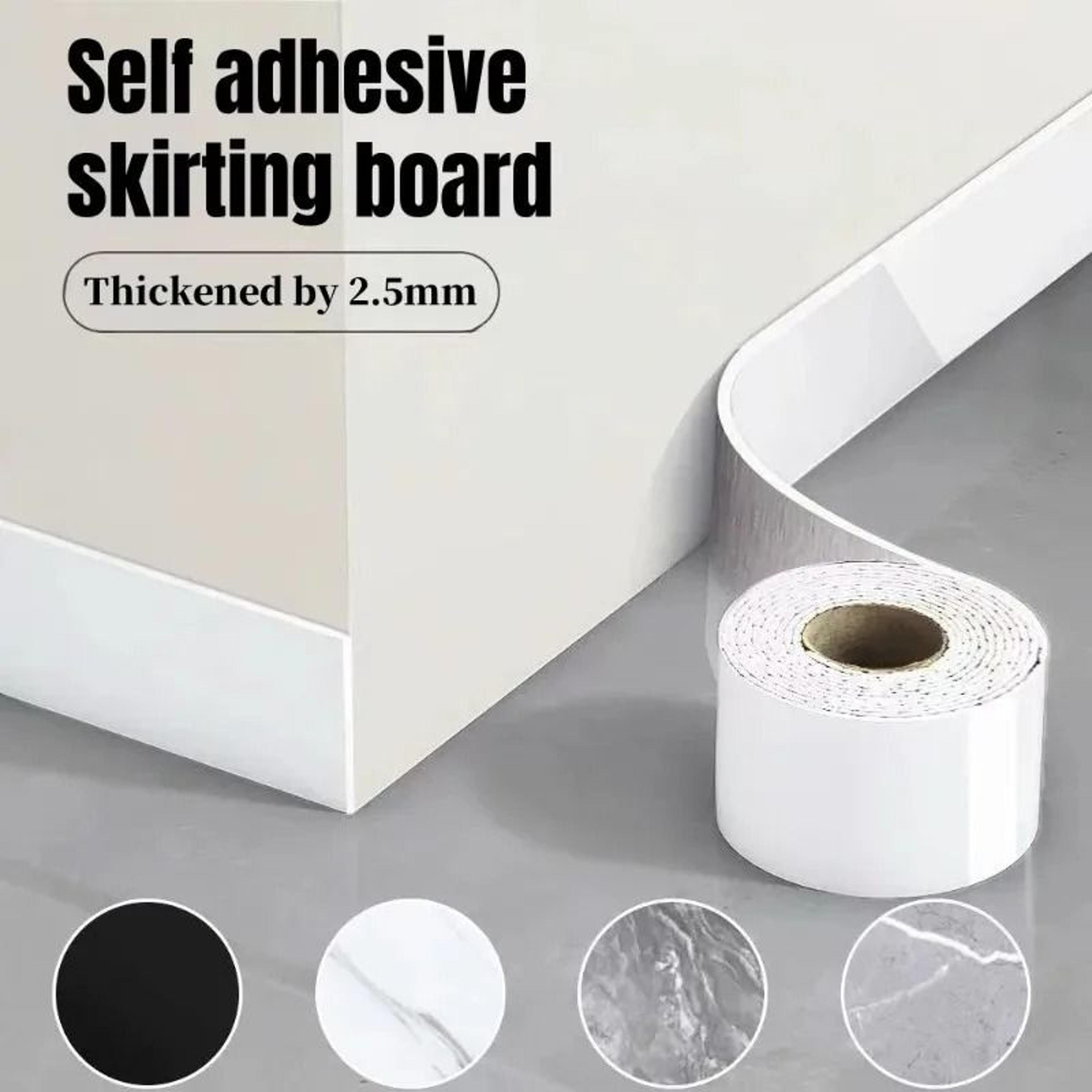 flexible self adhesive foam skirting board wall trim