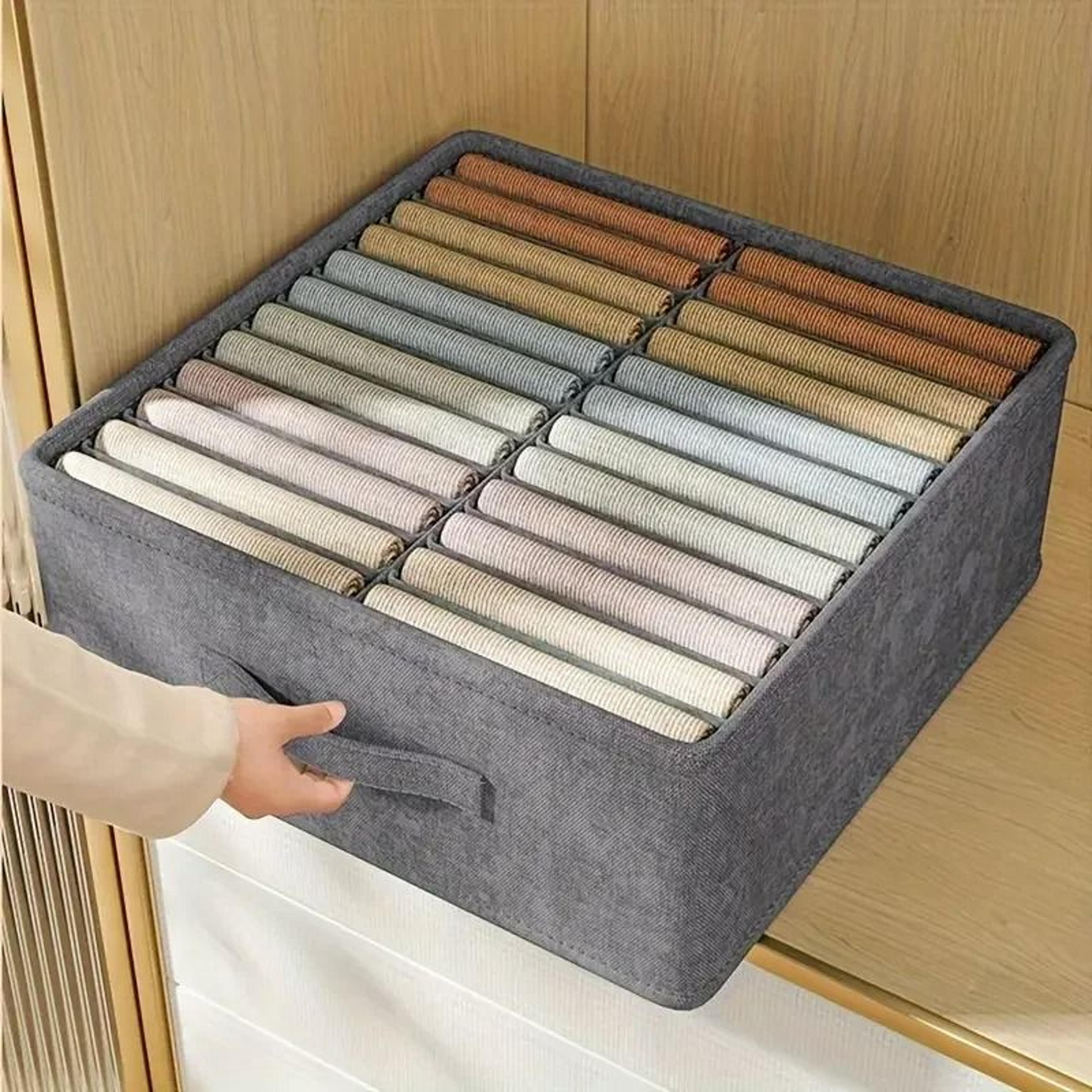 wardrobe clothes and jeans storage organizer box