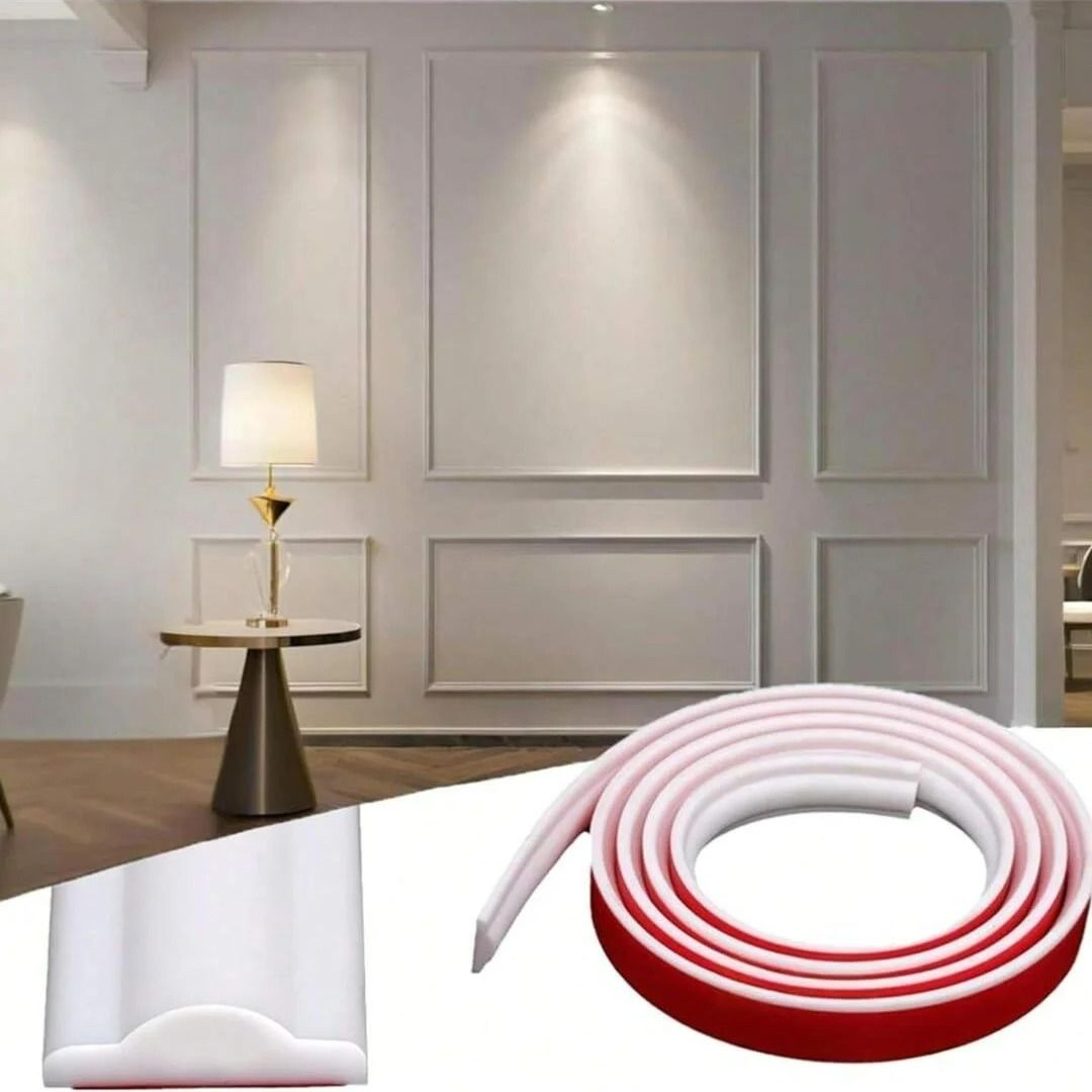 flexible 3d peel and stick wall molding trim