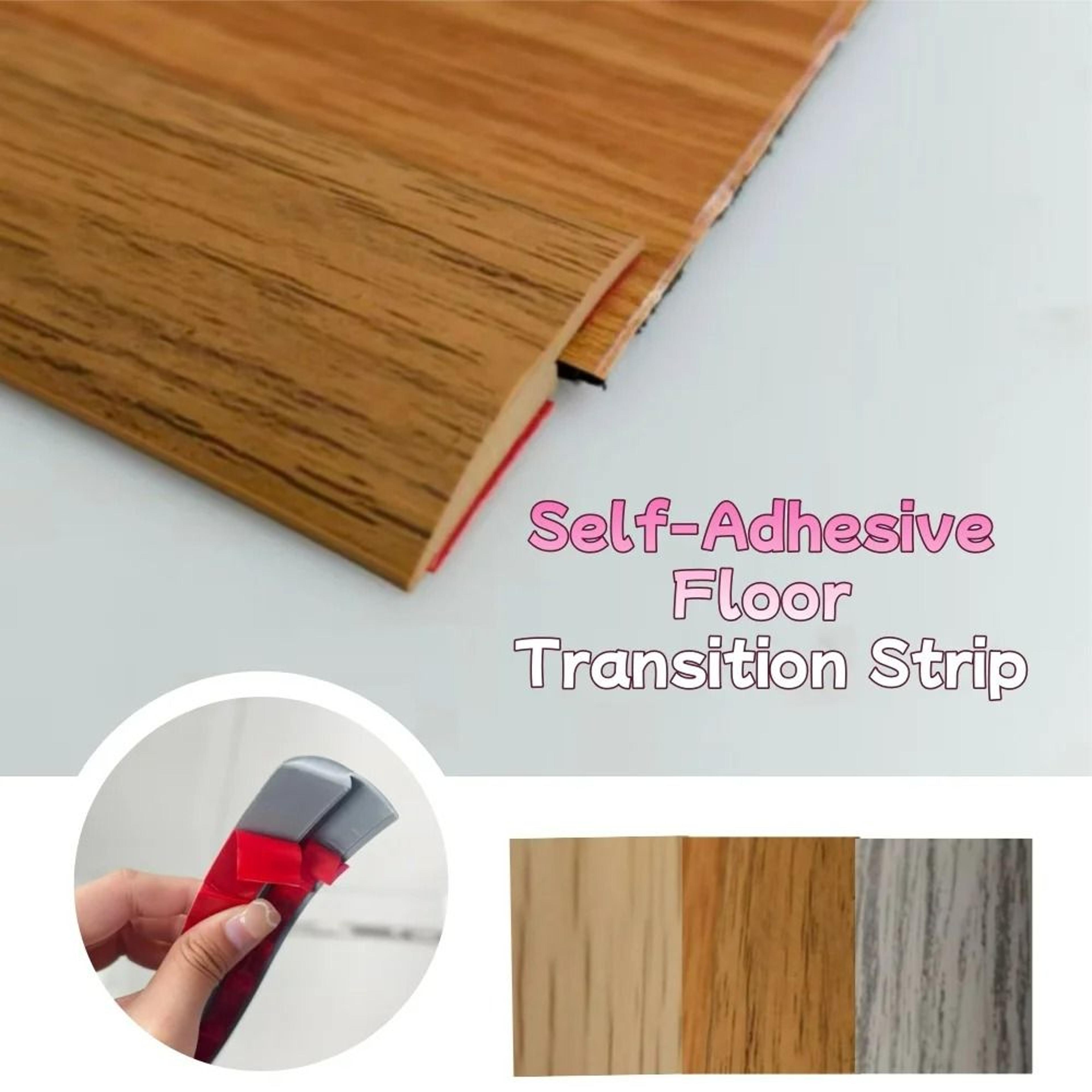 flexible wood grain floor threshold edging strip