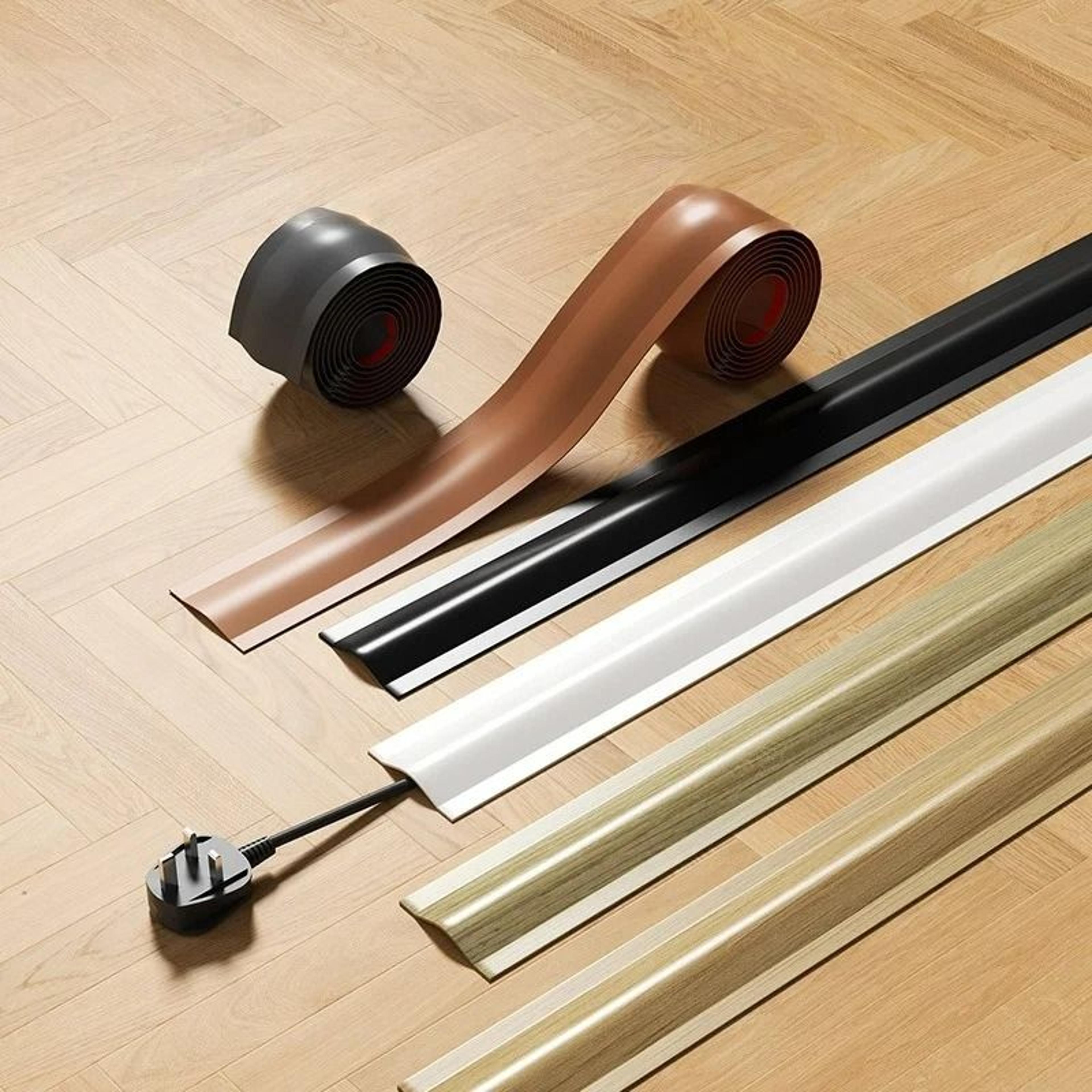 soft pvc floor cord cover and cable protector