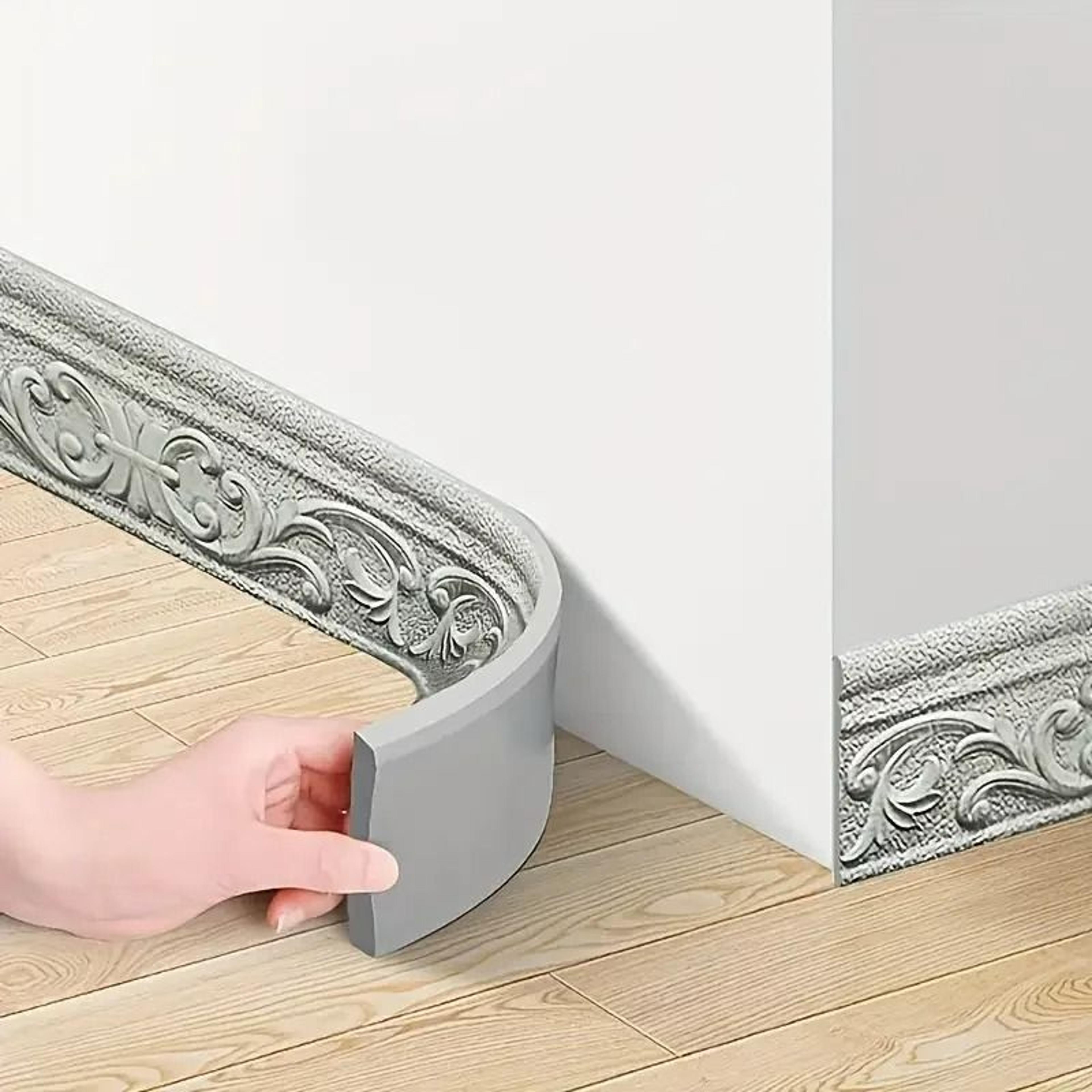 3d pattern peel and stick wall border trim