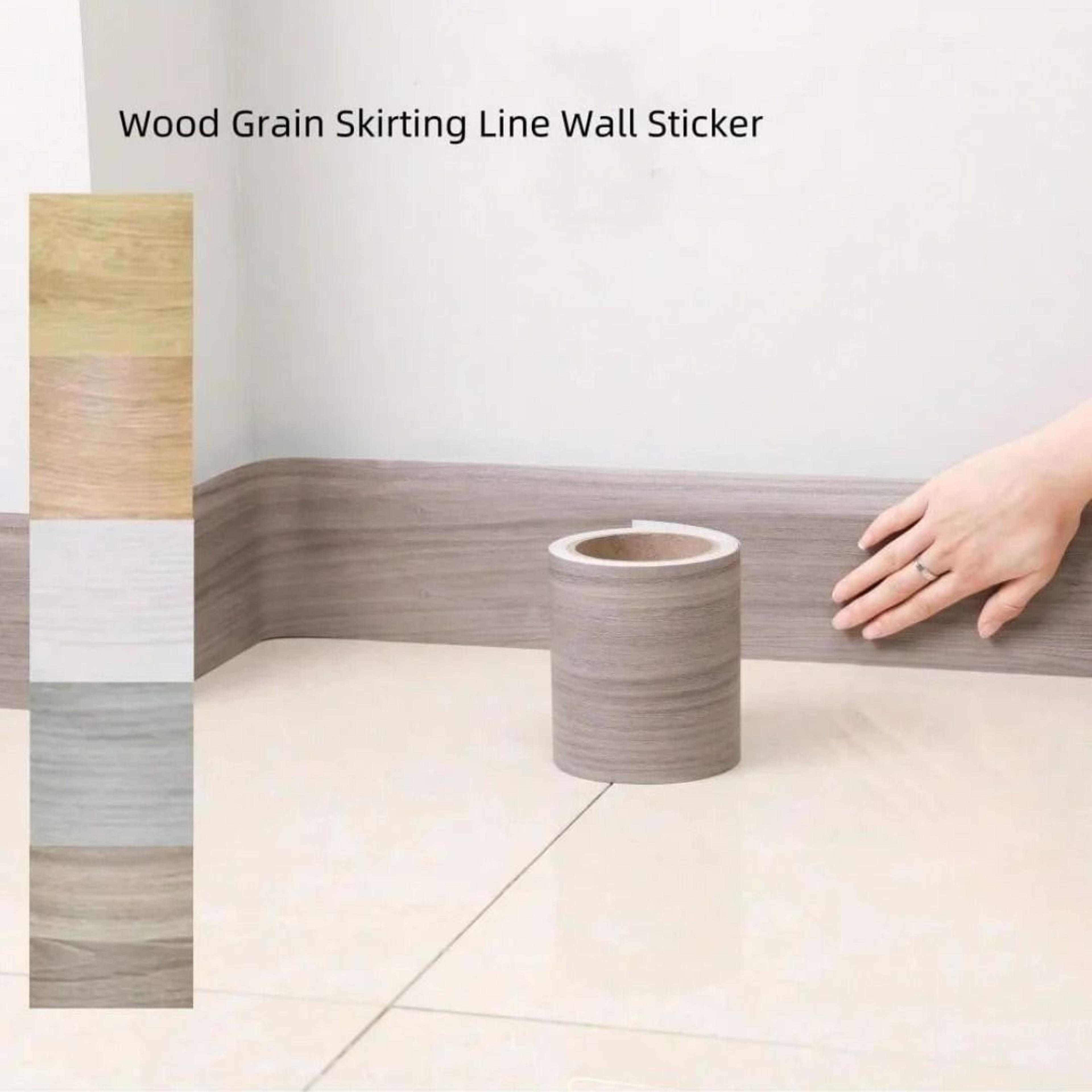 peel and stick wall skirting border trim