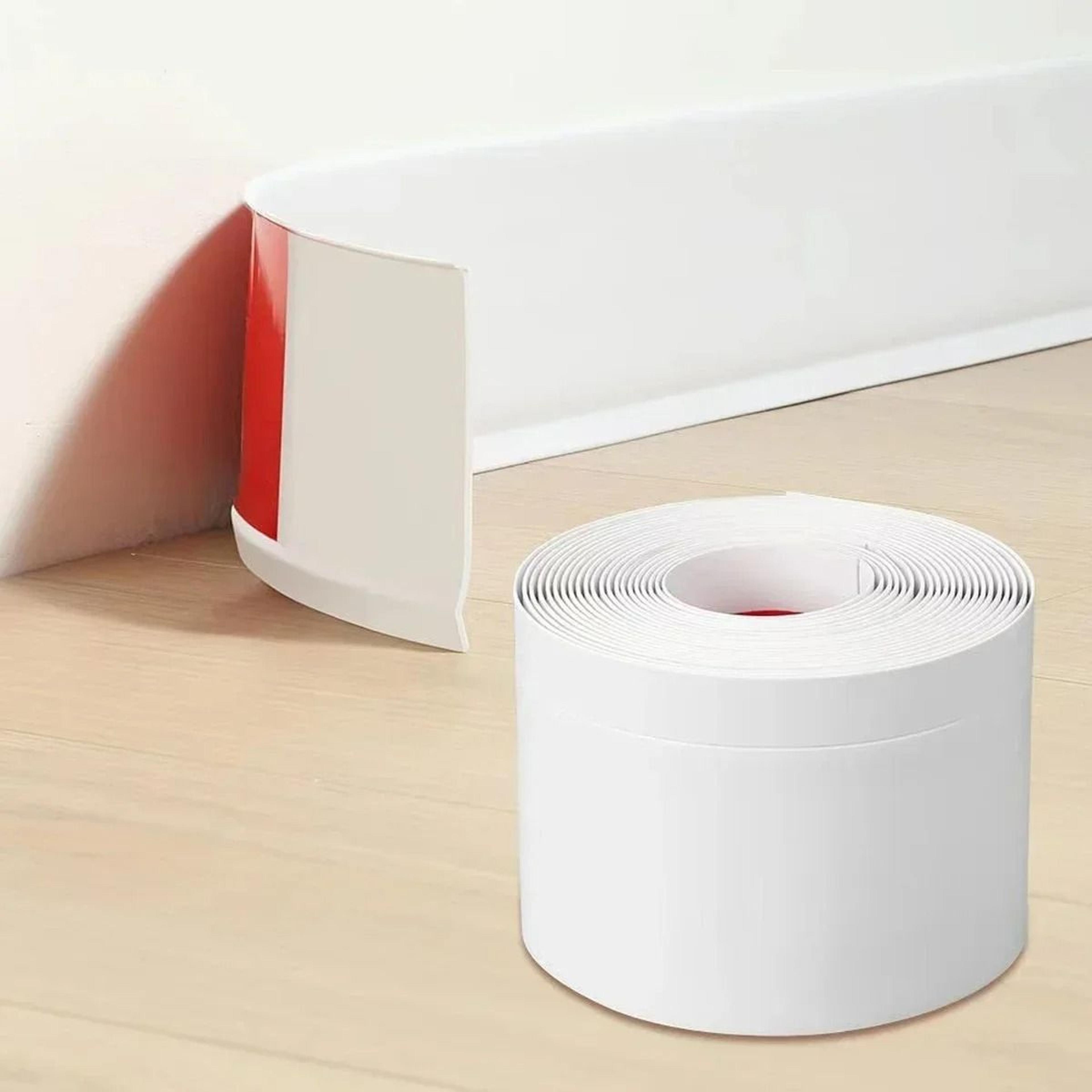flexible self adhesive rubber baseboard wall trim