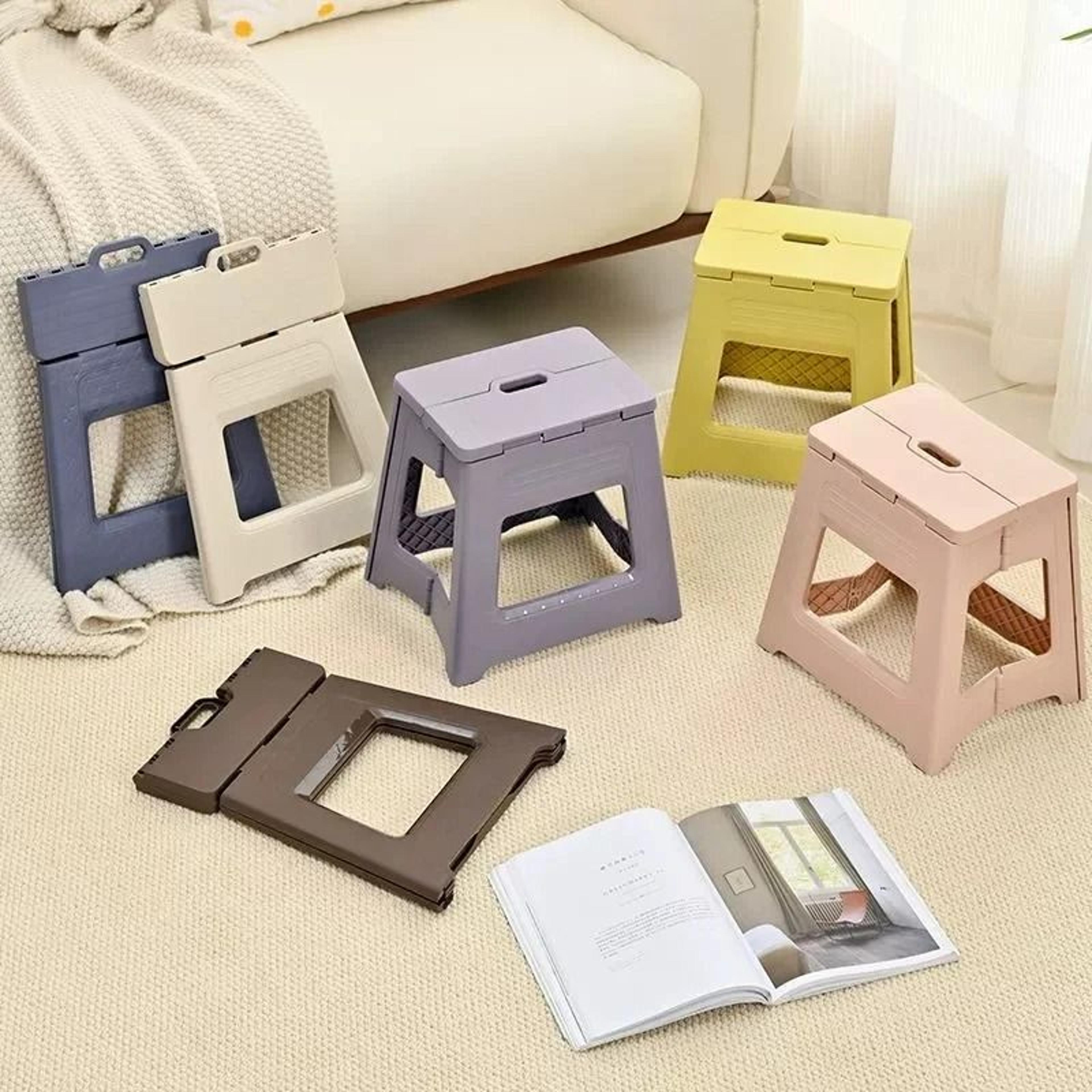 lightweight folding camping stool with non slip base