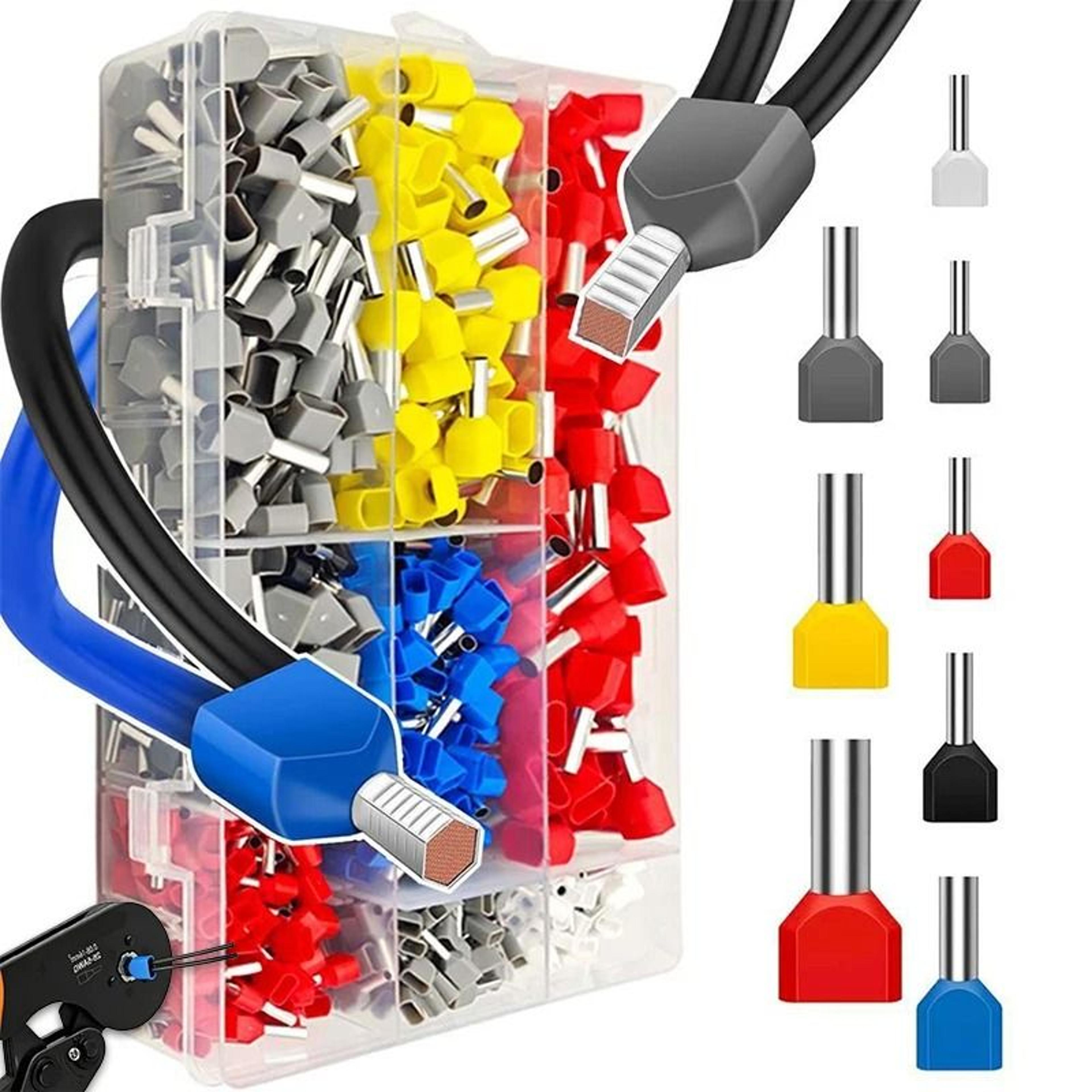 twin wire end ferrule electrical connector kit