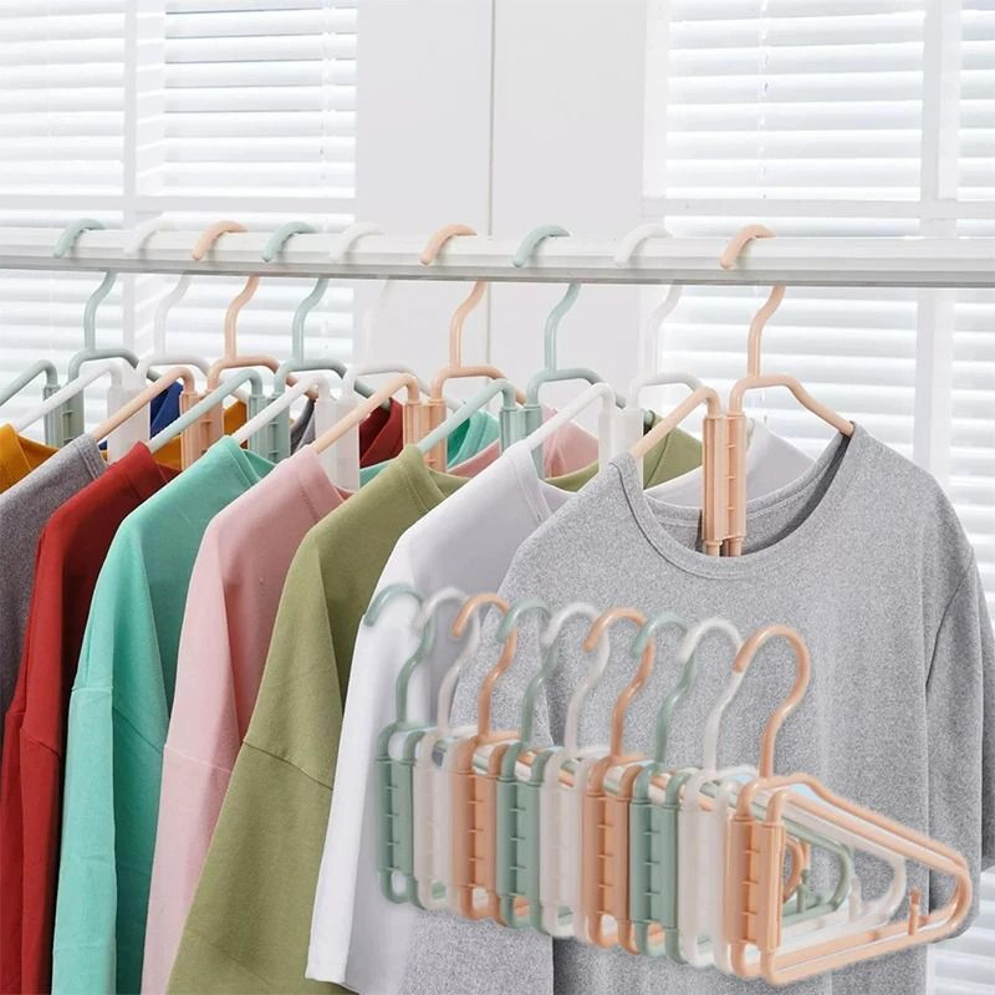 portable foldable travel clothes hanger