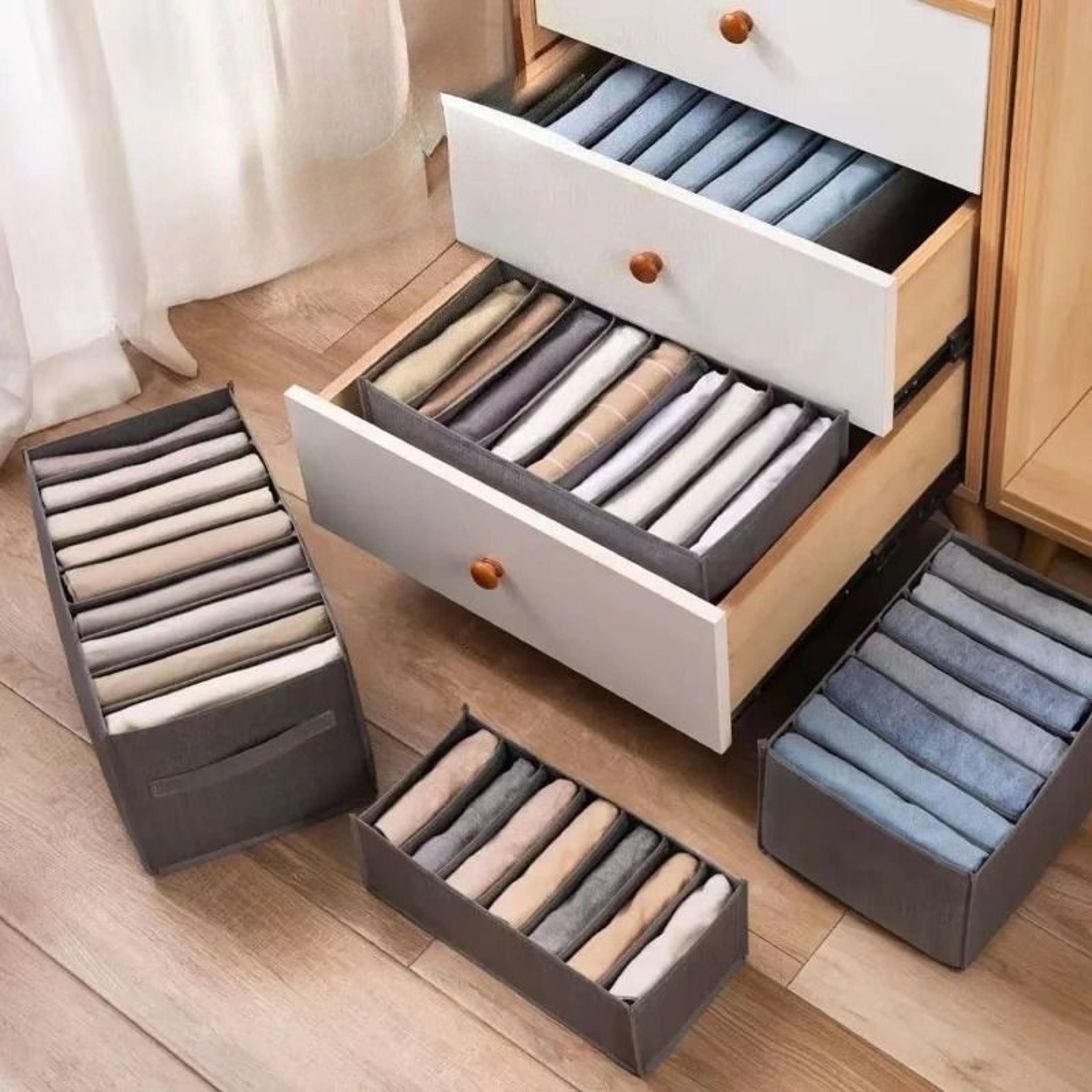 foldable compartment pants drawer organizer