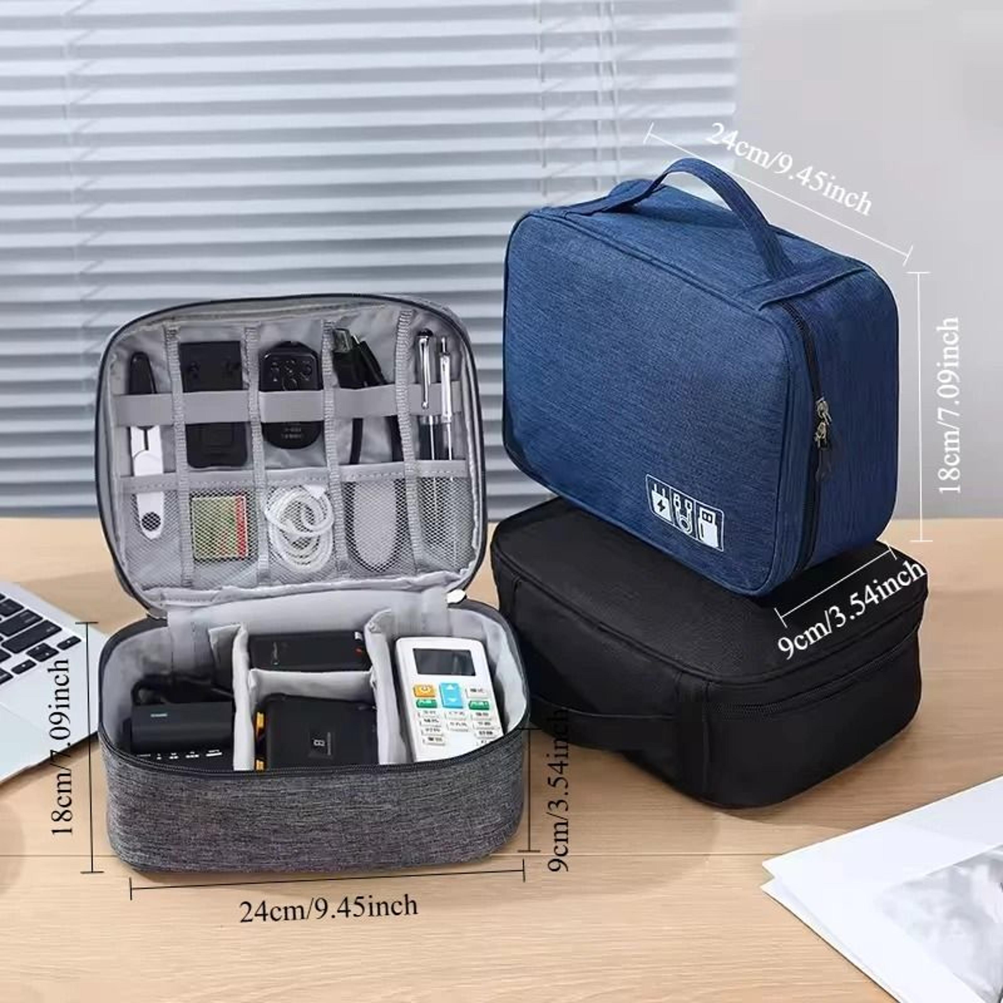 adjustable waterproof cable and charger organizer
