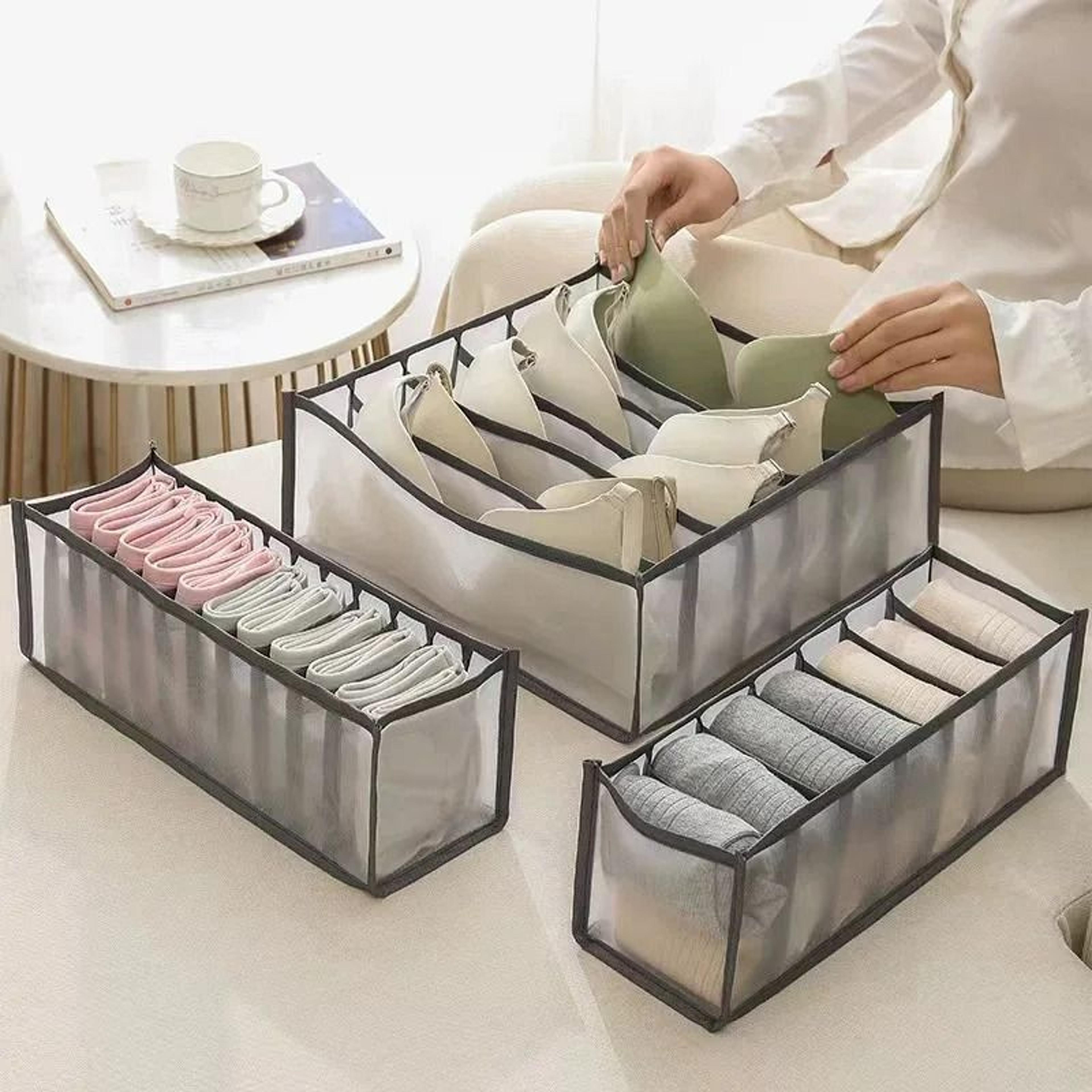 foldable mesh bra and underwear organizer