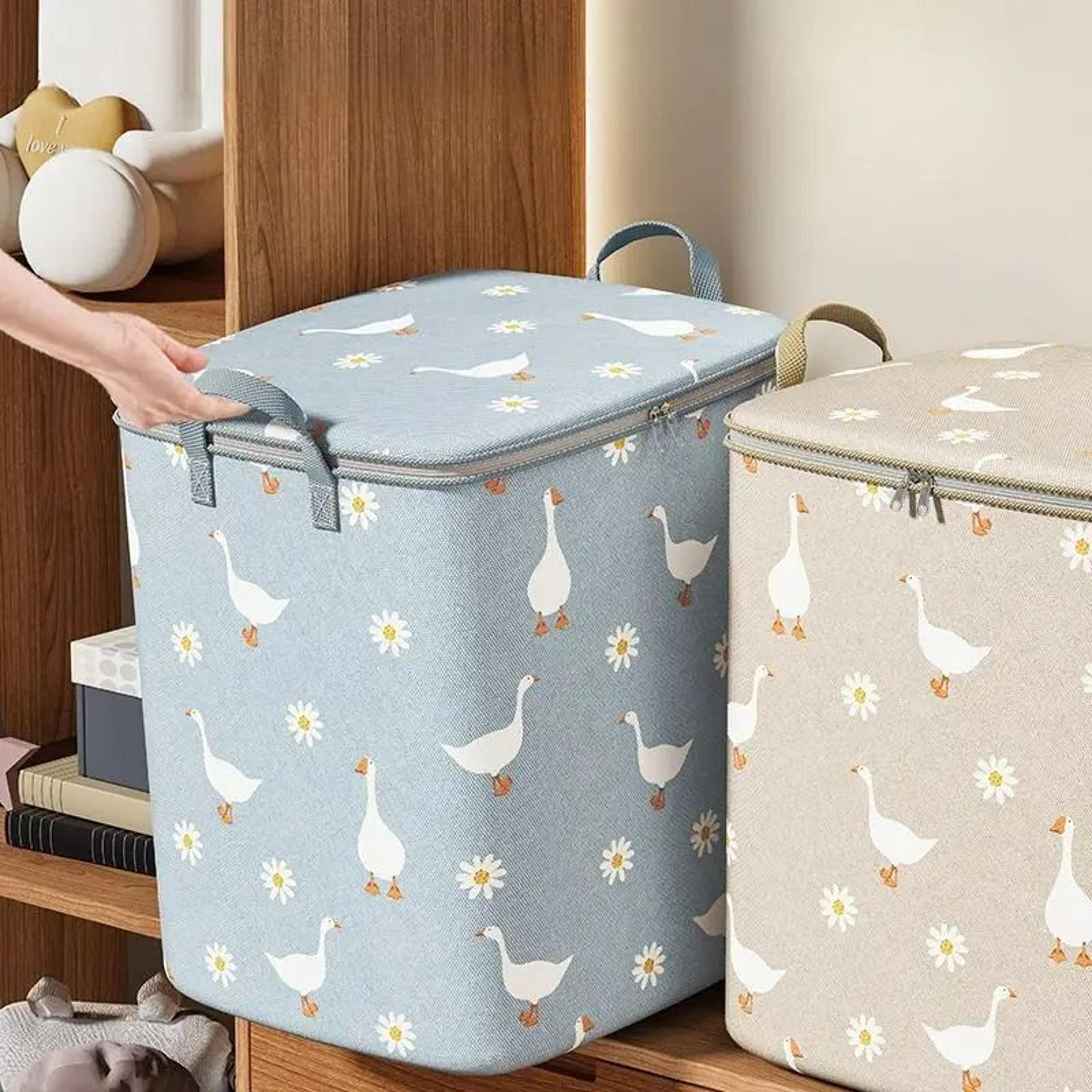 dustproof nonwoven seasonal bedding organizer bag