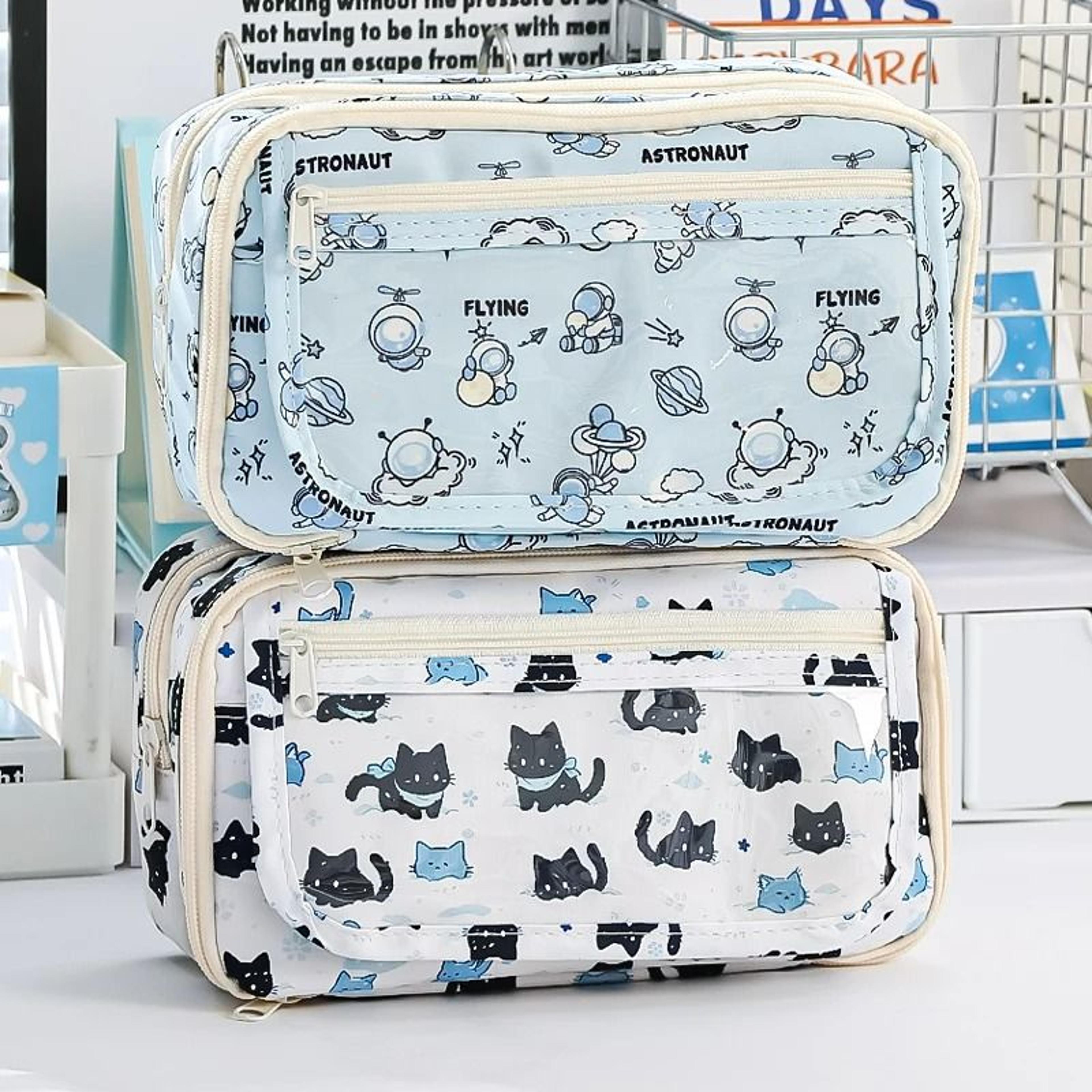 nine layer cartoon flip pencil organizer