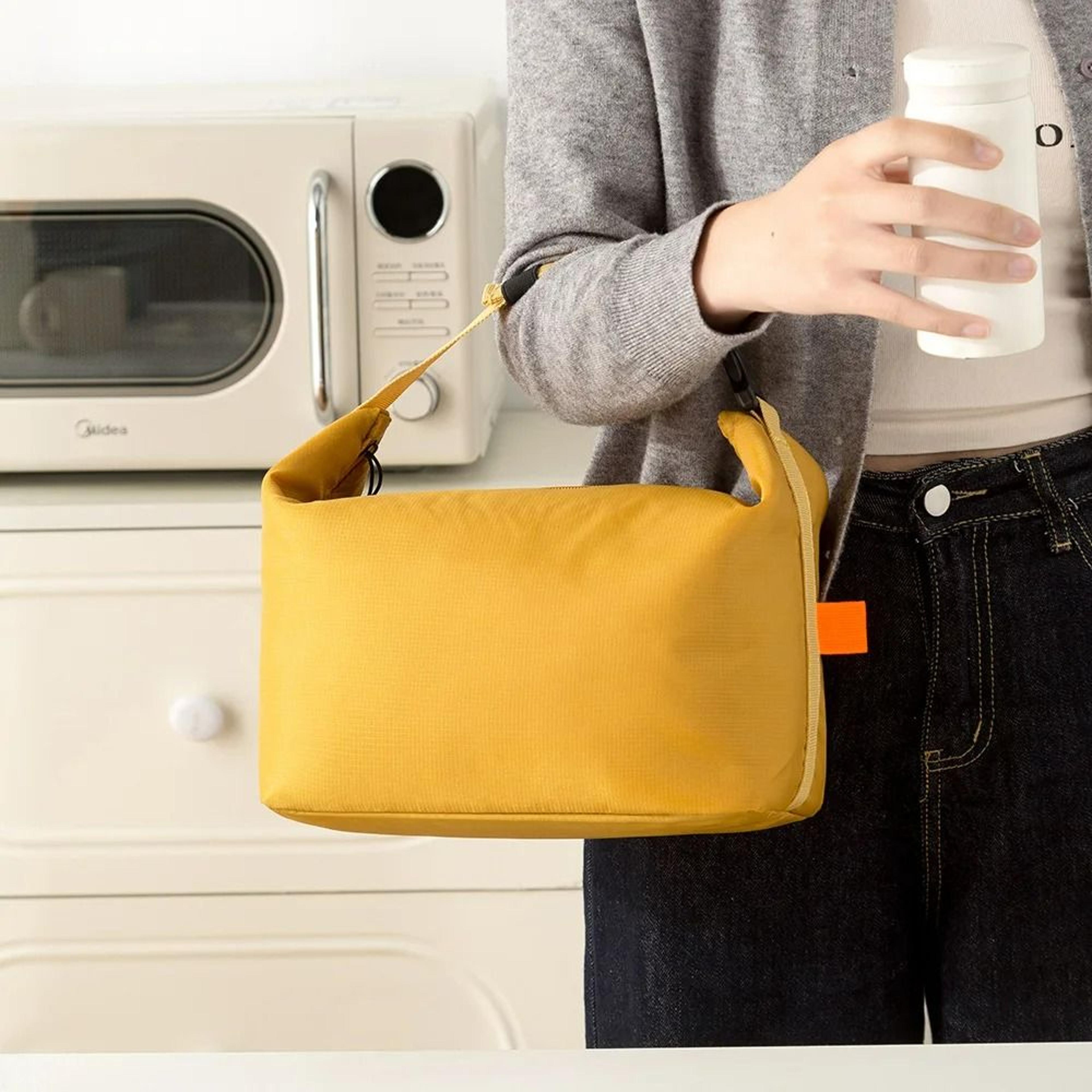 foldable insulated bento lunch tote