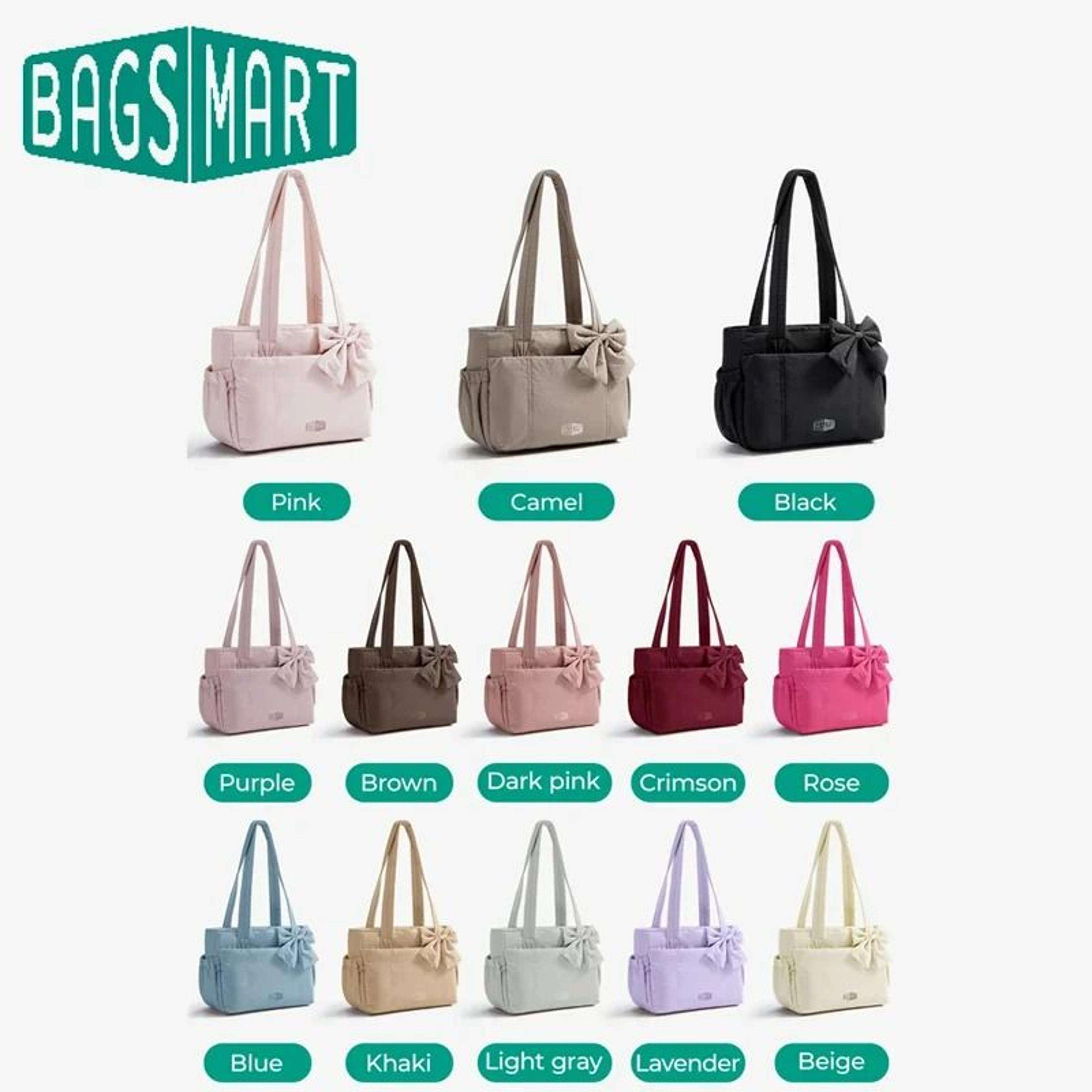 puffy bubble multi pocket shoulder tote bag